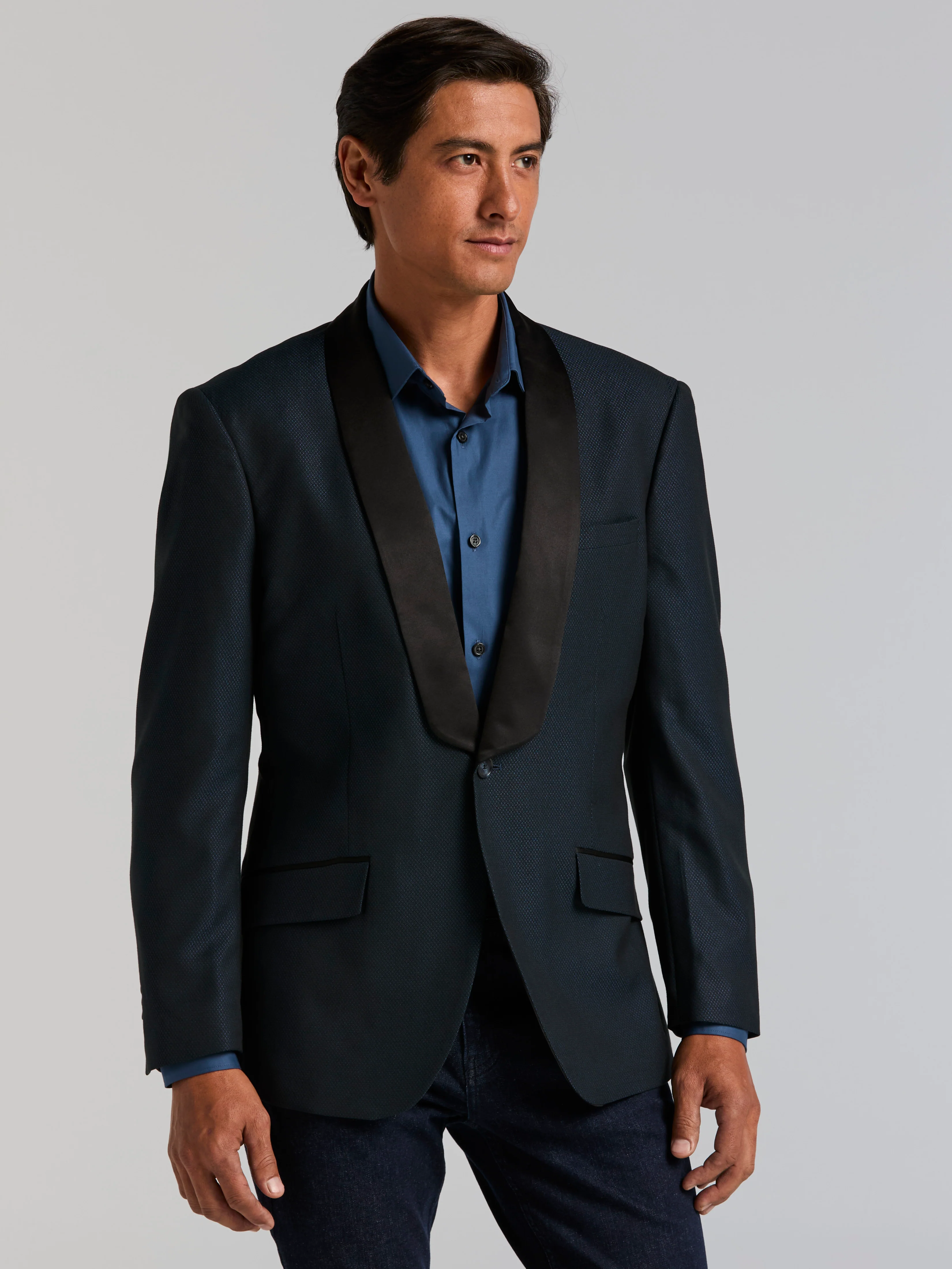 Slim Fit Tuxedo Jacket - Image 6