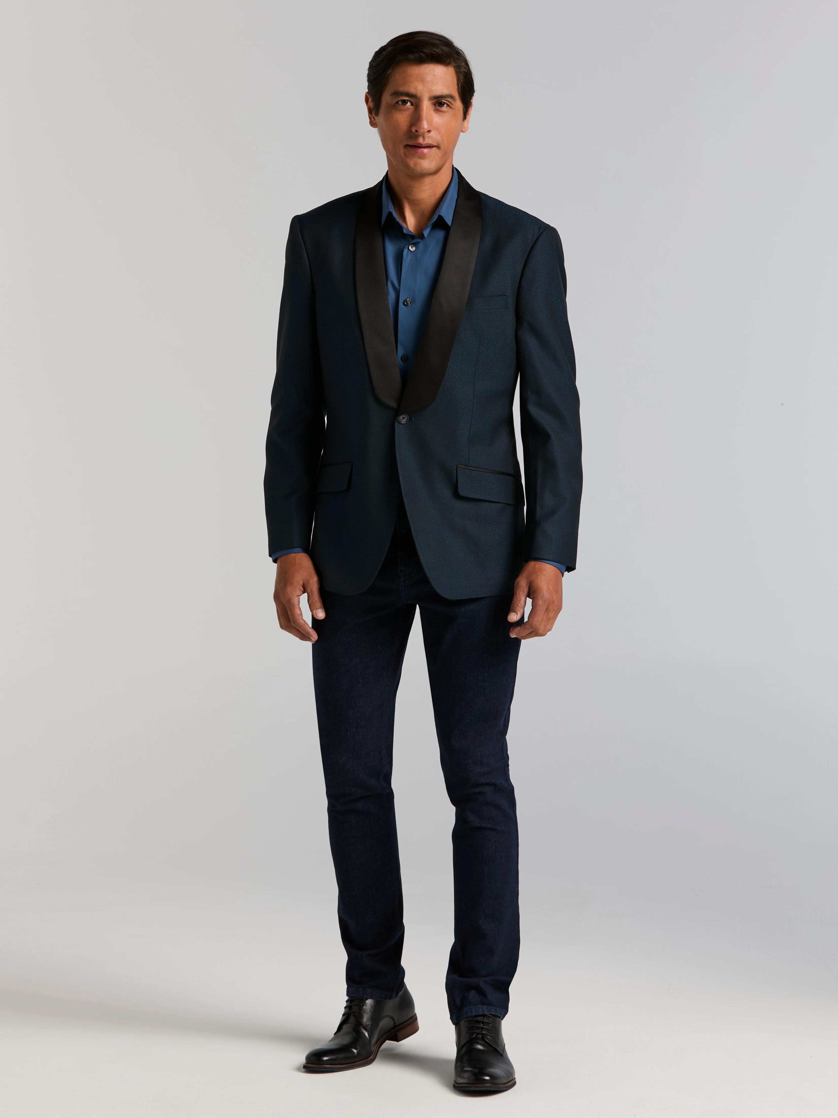 Slim Fit Tuxedo Jacket - Image 9