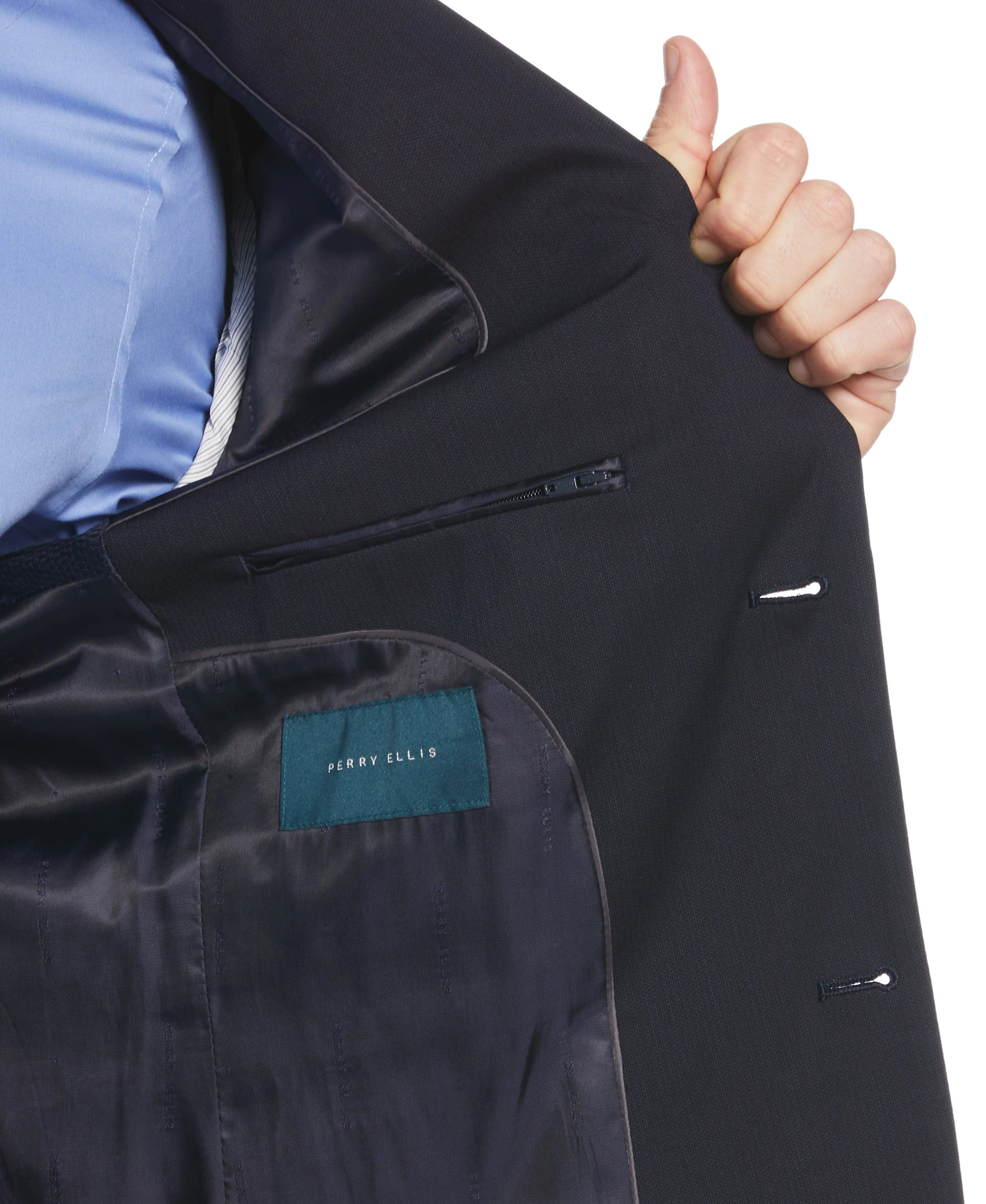 Slim Fit Water Resistant Tech Suit Jacket - Image 18