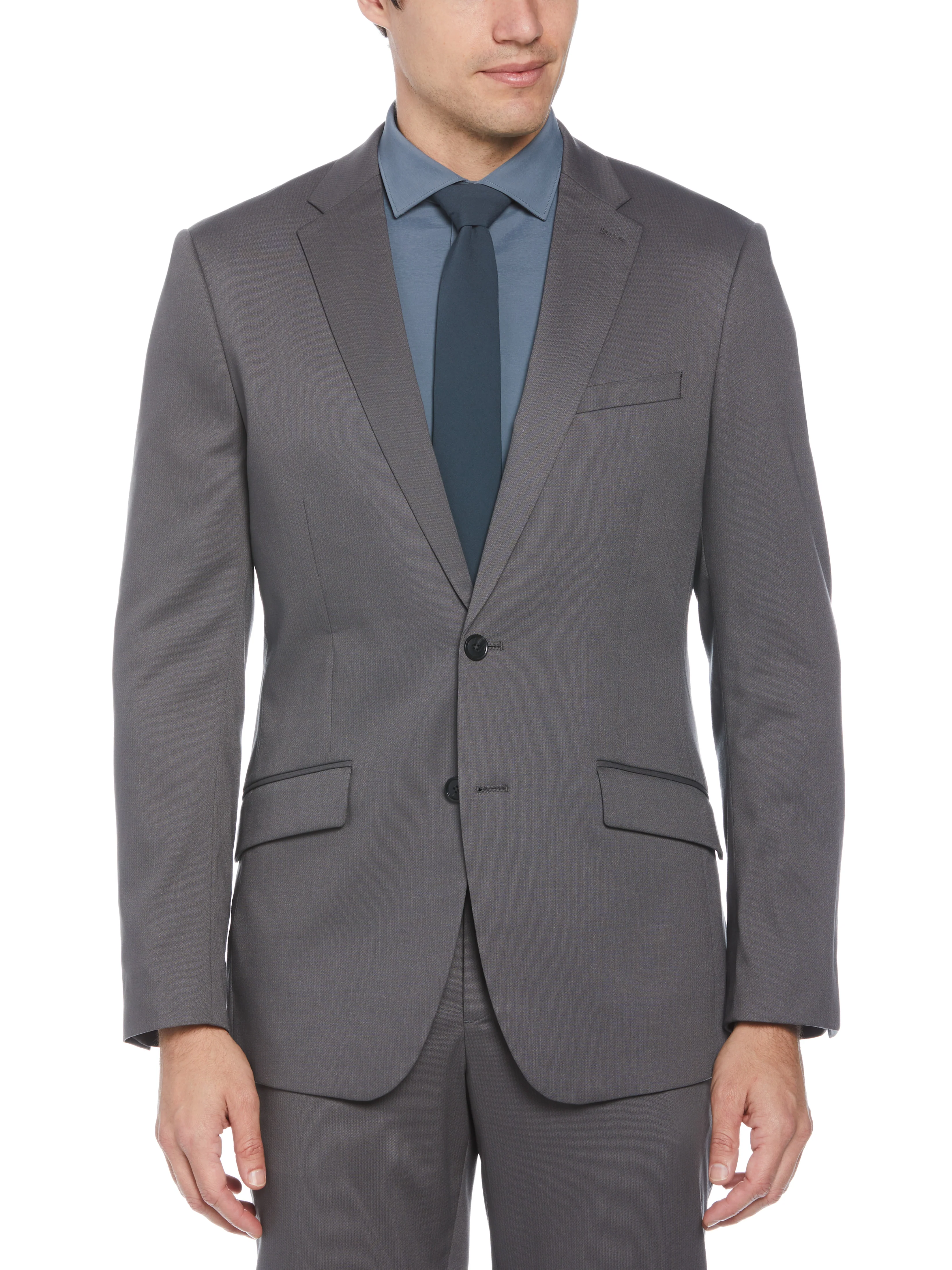 Slim Fit Water Resistant Tech Suit Jacket - Image 19