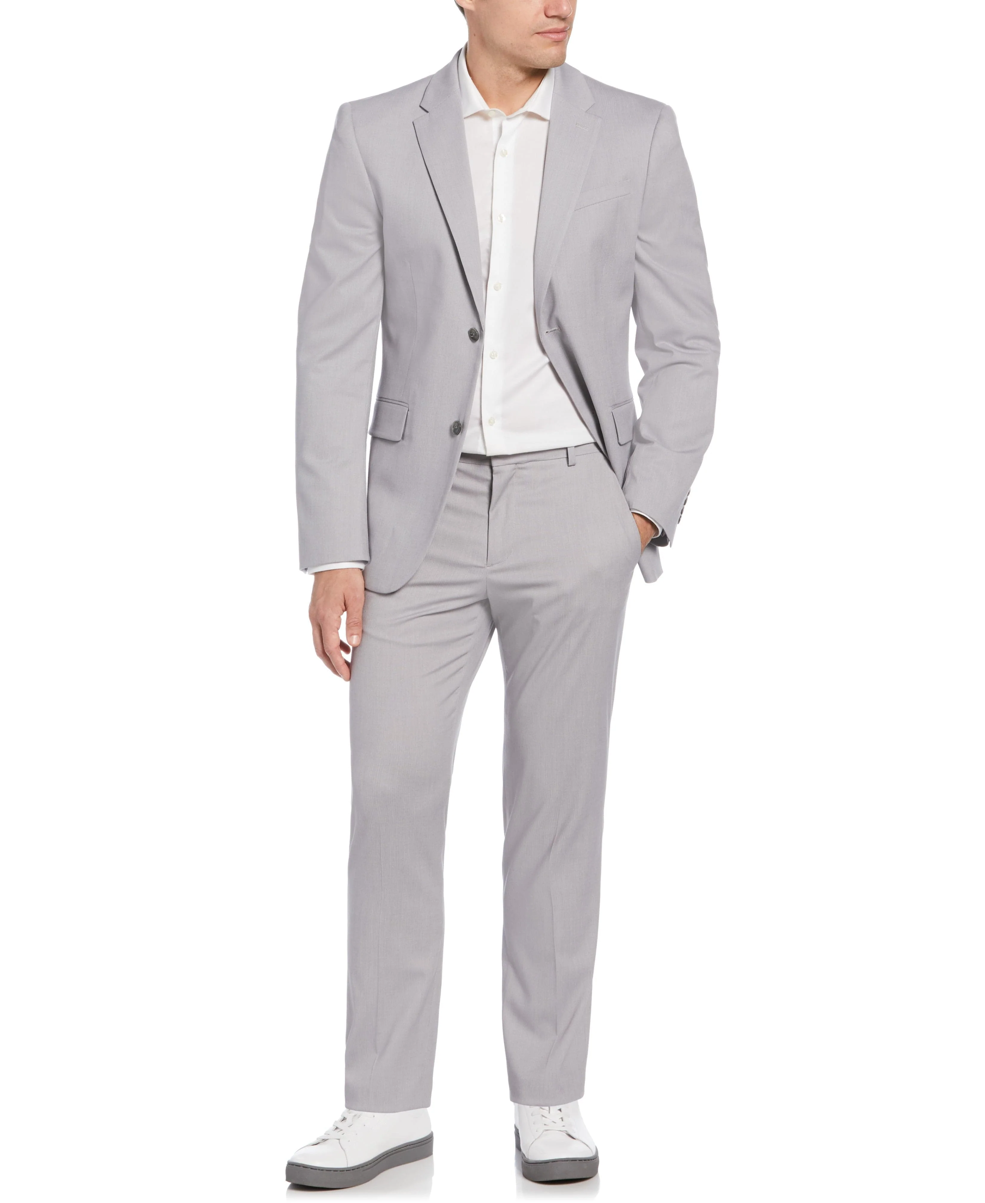 Slim Fit Water Resistant Tech Suit Jacket - Image 2