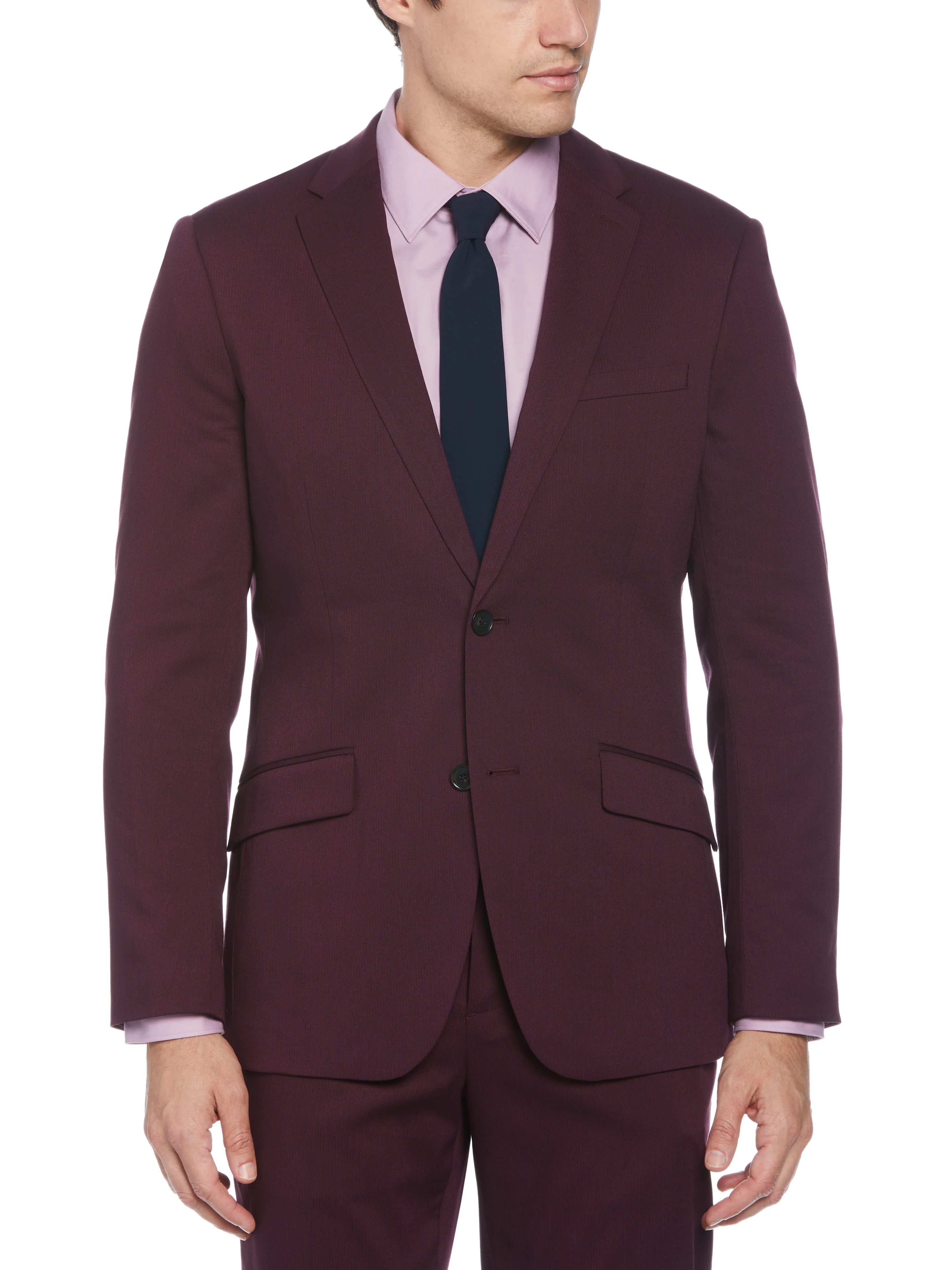 Slim Fit Water Resistant Tech Suit Jacket - Image 25