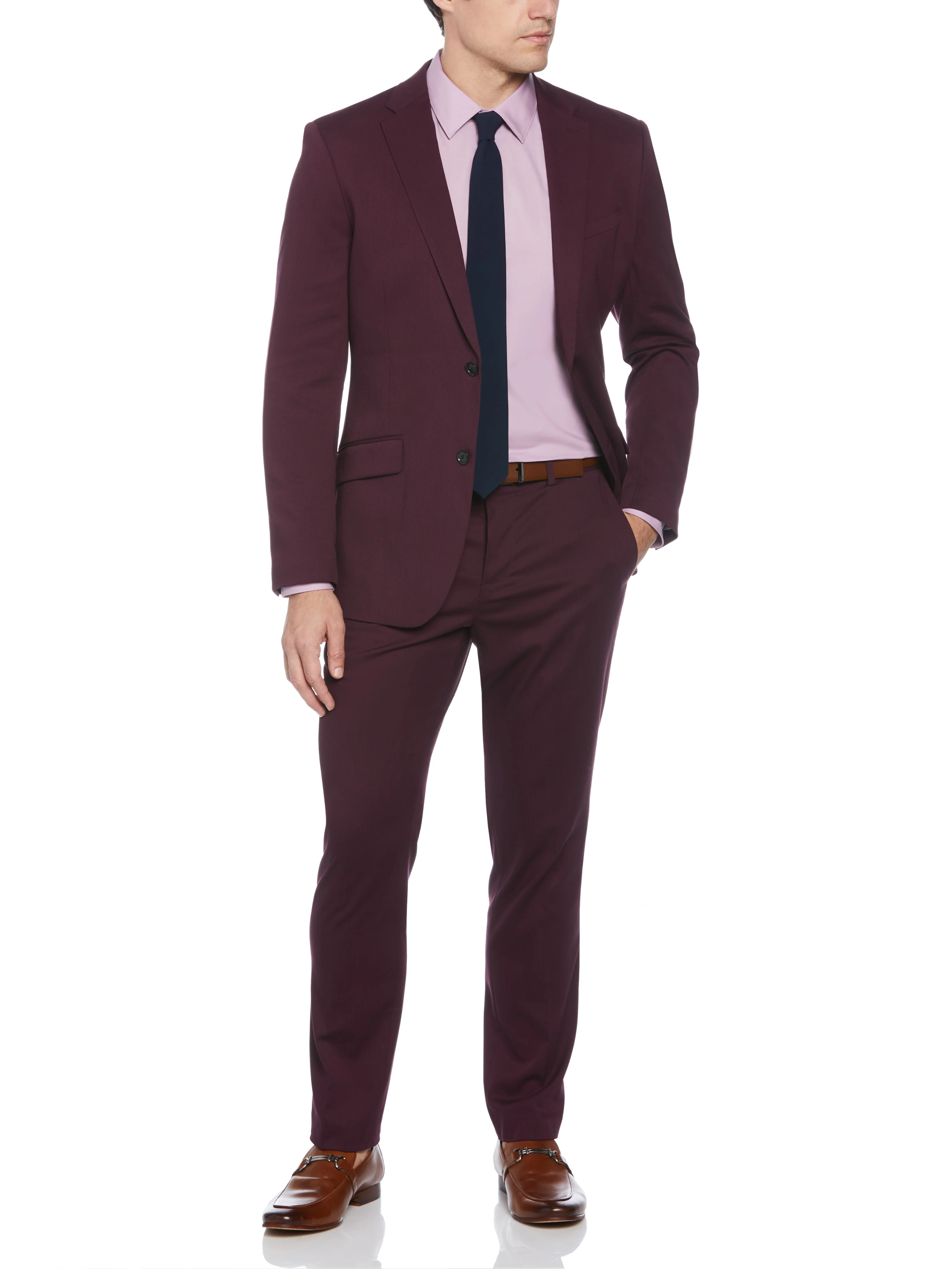 Slim Fit Water Resistant Tech Suit Jacket - Image 27