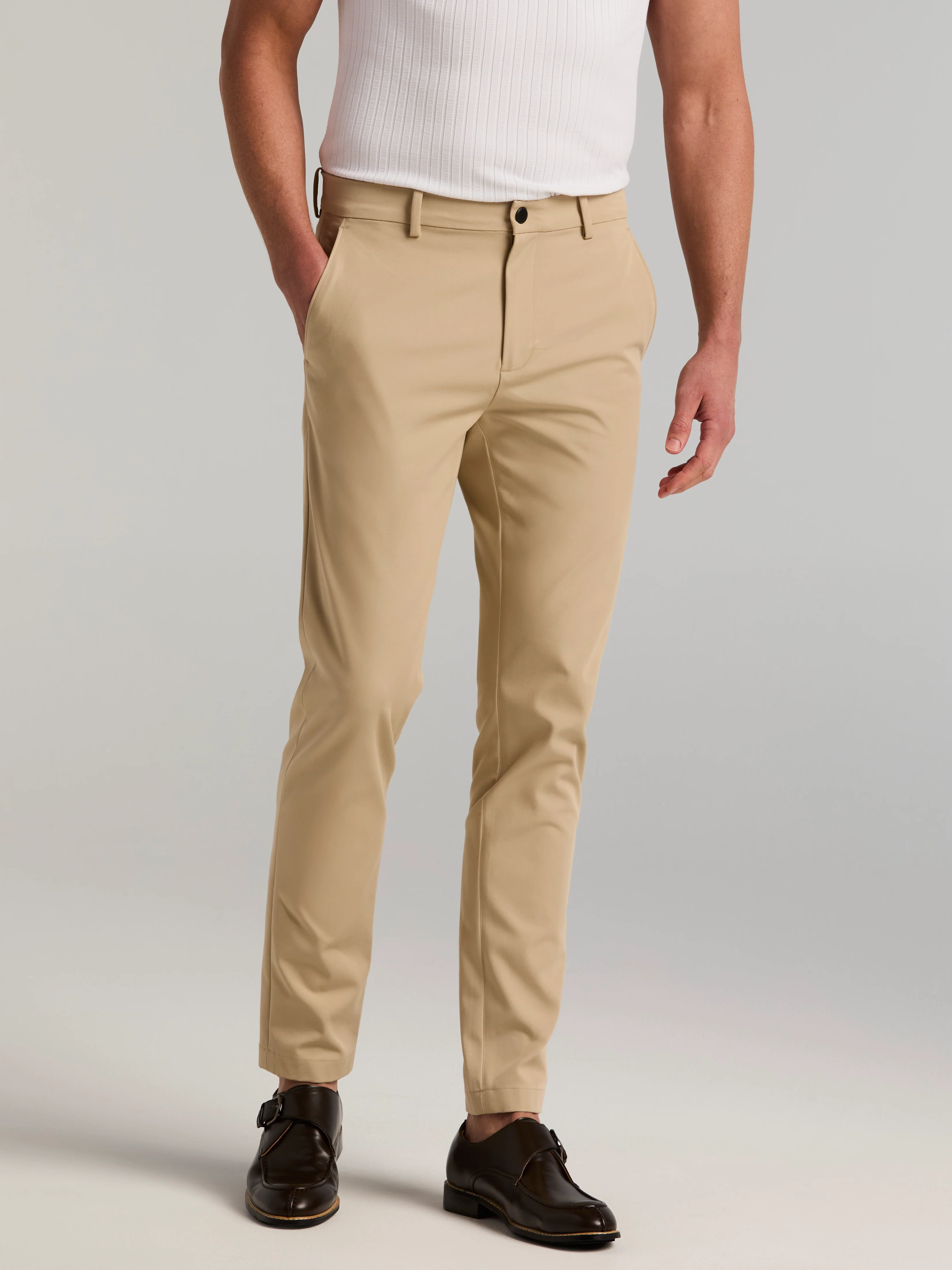 Slim Tapered Hybrid Commuter Chino Pant