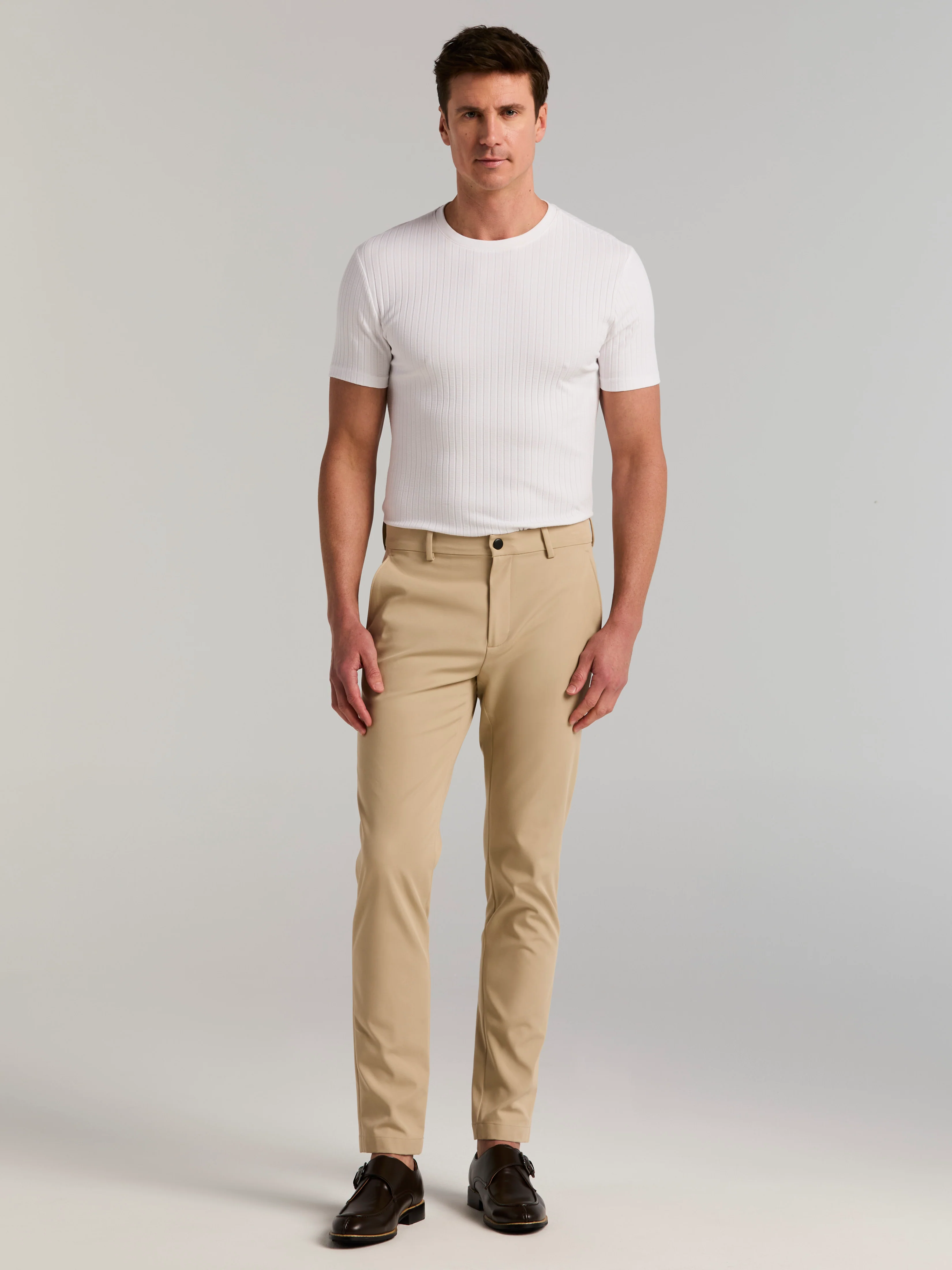 Slim Tapered Hybrid Commuter Chino Pant - Image 2