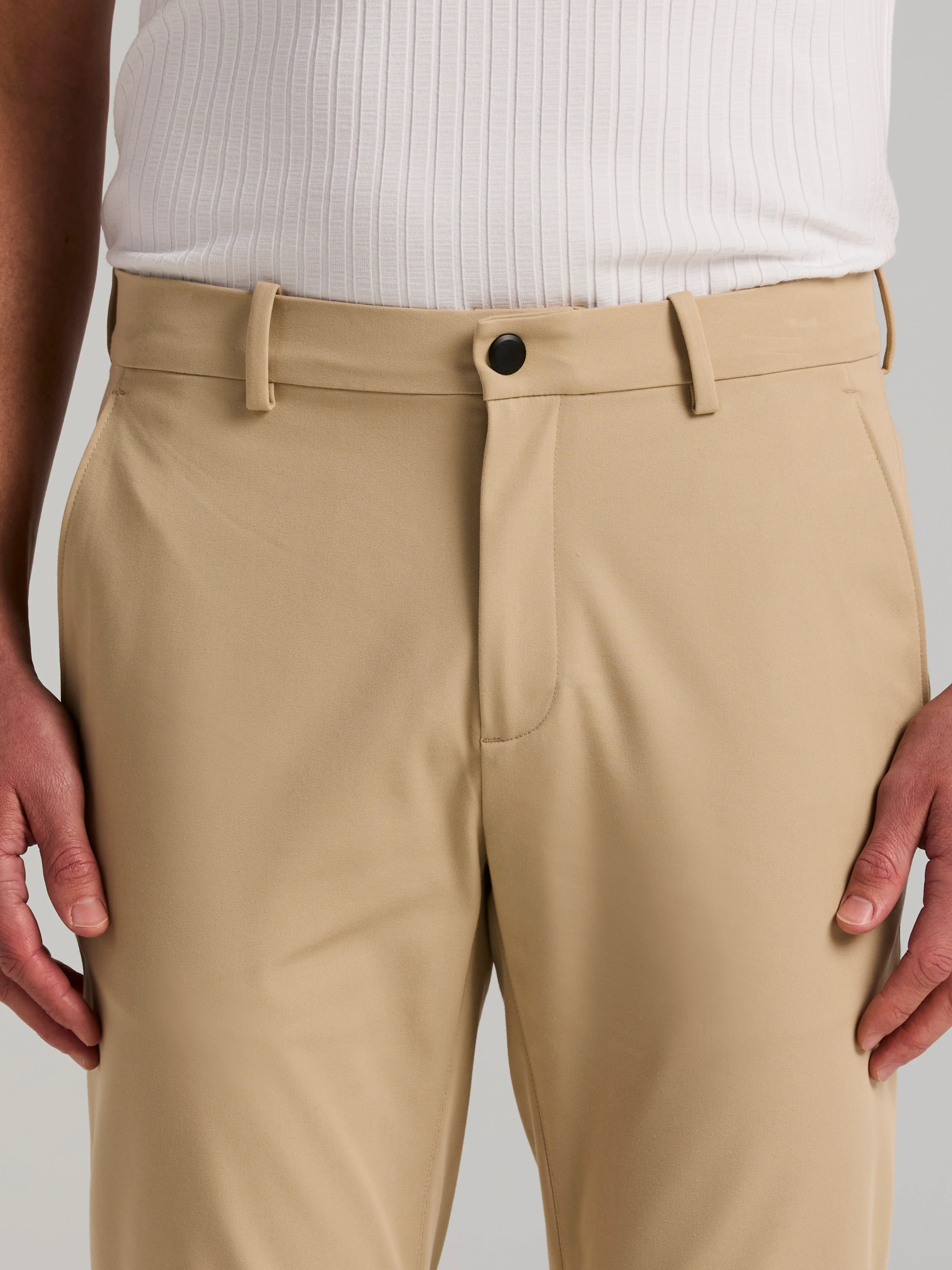 Slim Tapered Hybrid Commuter Chino Pant - Image 3