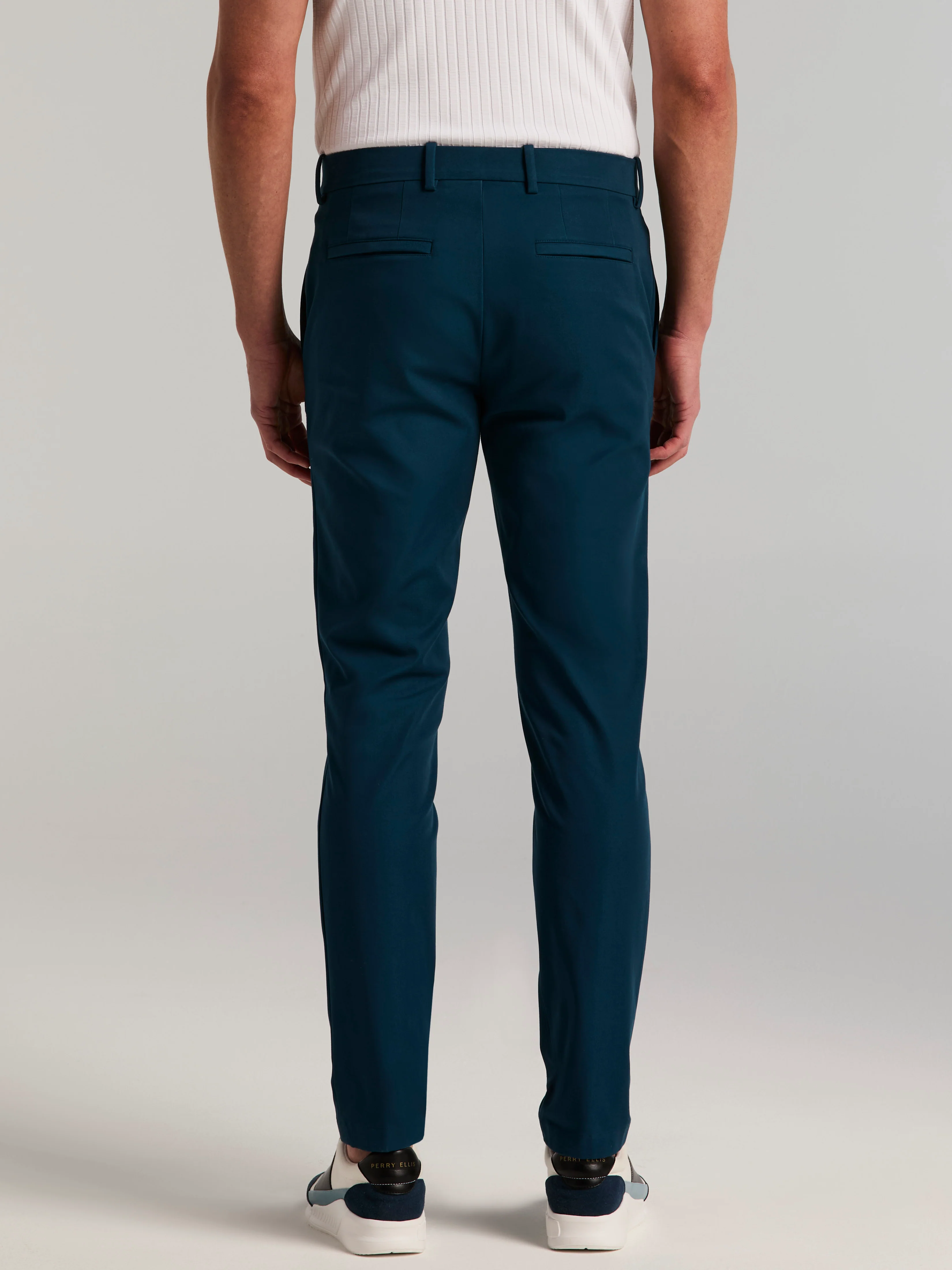 Slim Tapered Hybrid Commuter Chino Pant - Image 9