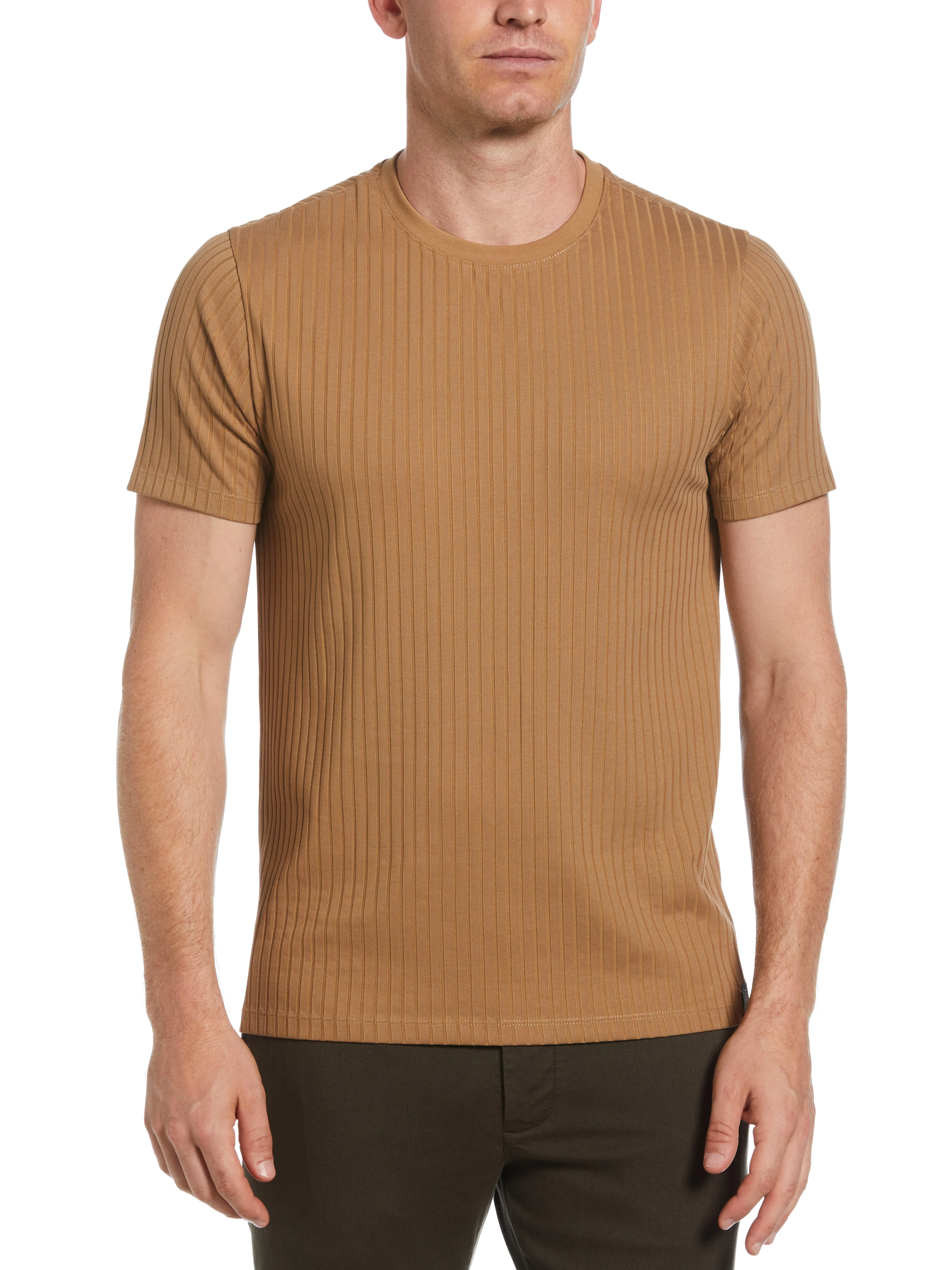 Ribbed Crew Neck Tee - Image 10