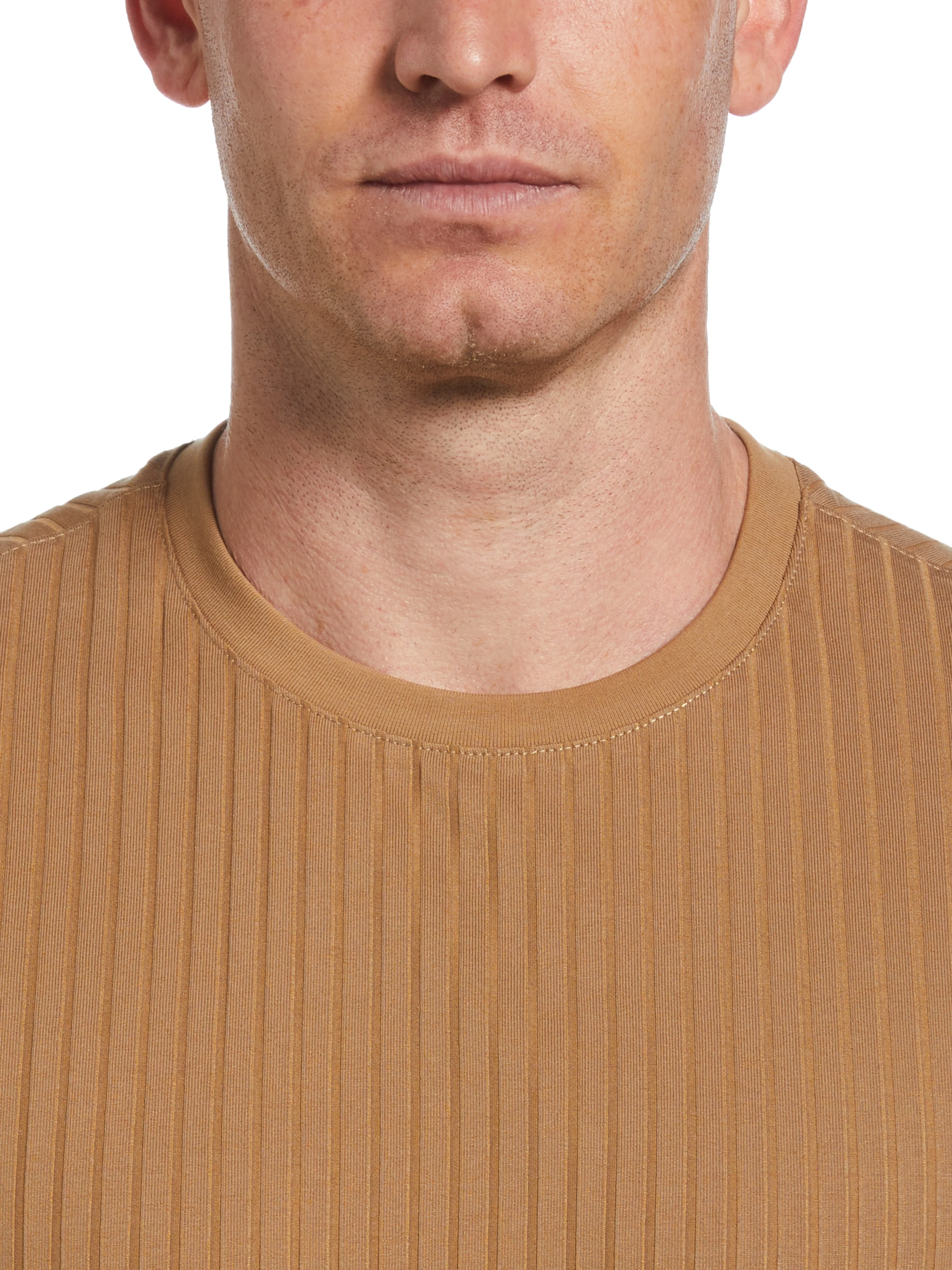 Ribbed Crew Neck Tee - Image 11