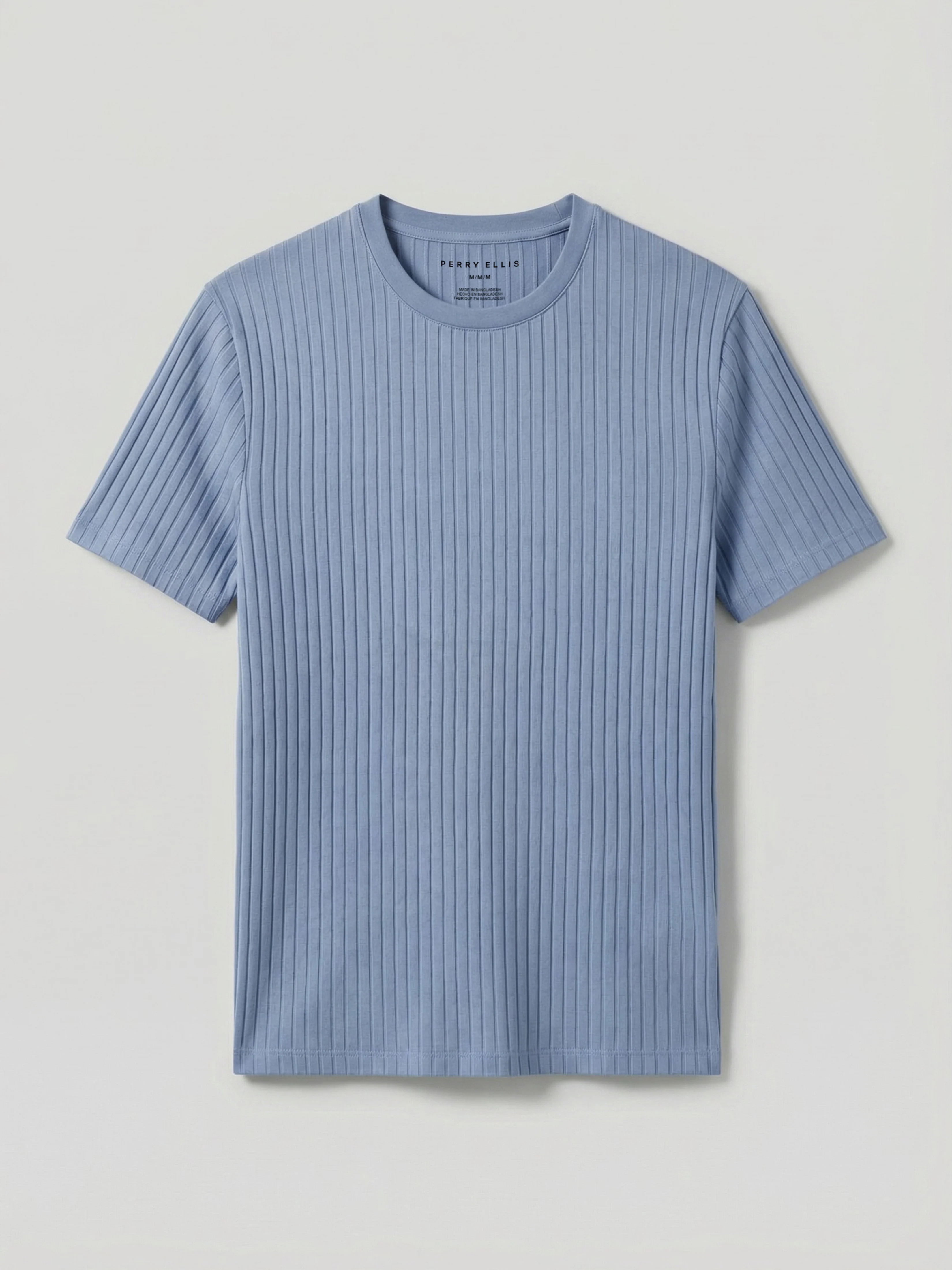 Ribbed Crew Neck Tee - Image 9