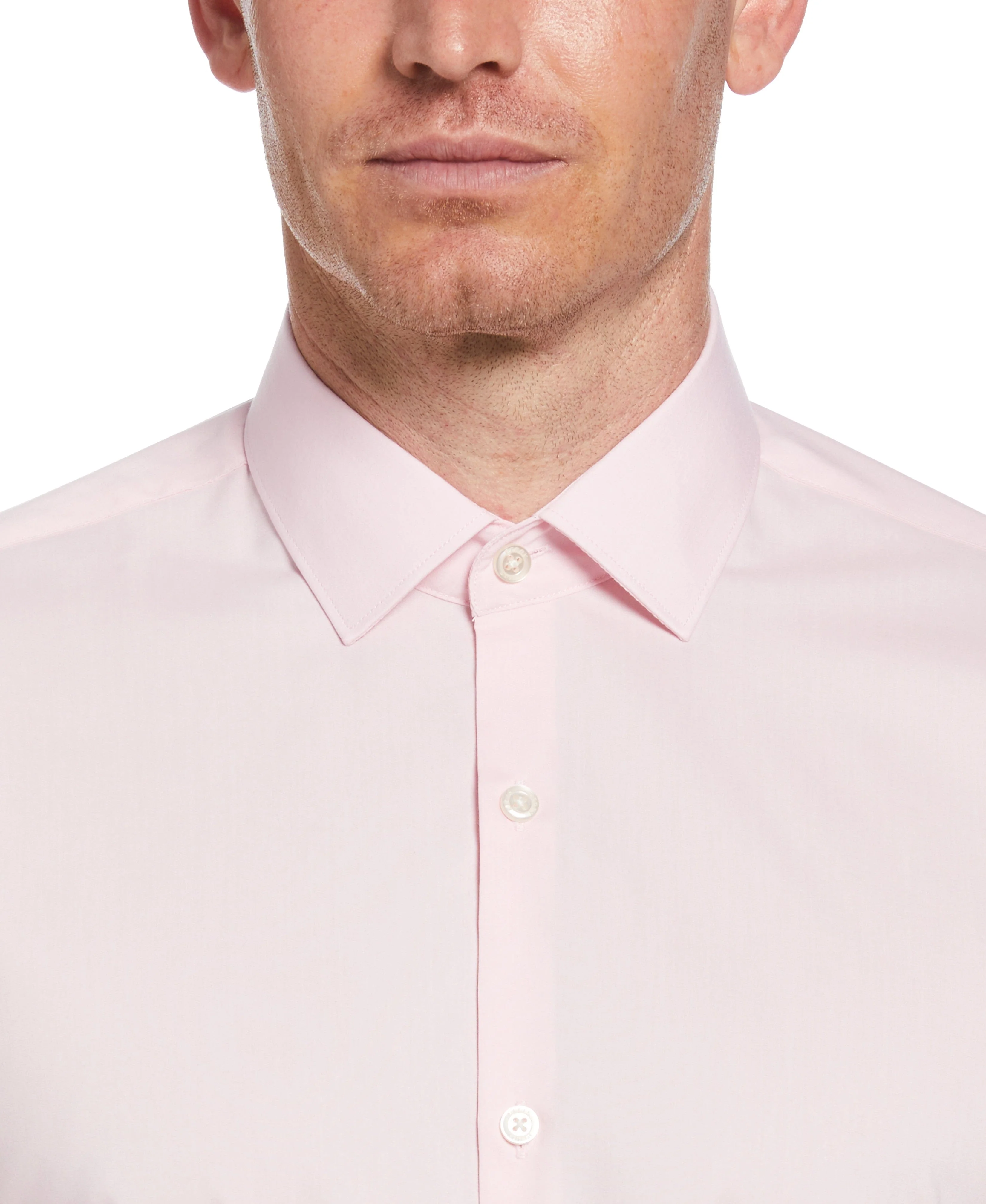 Slim Fit Solid Dress Shirt - Image 14