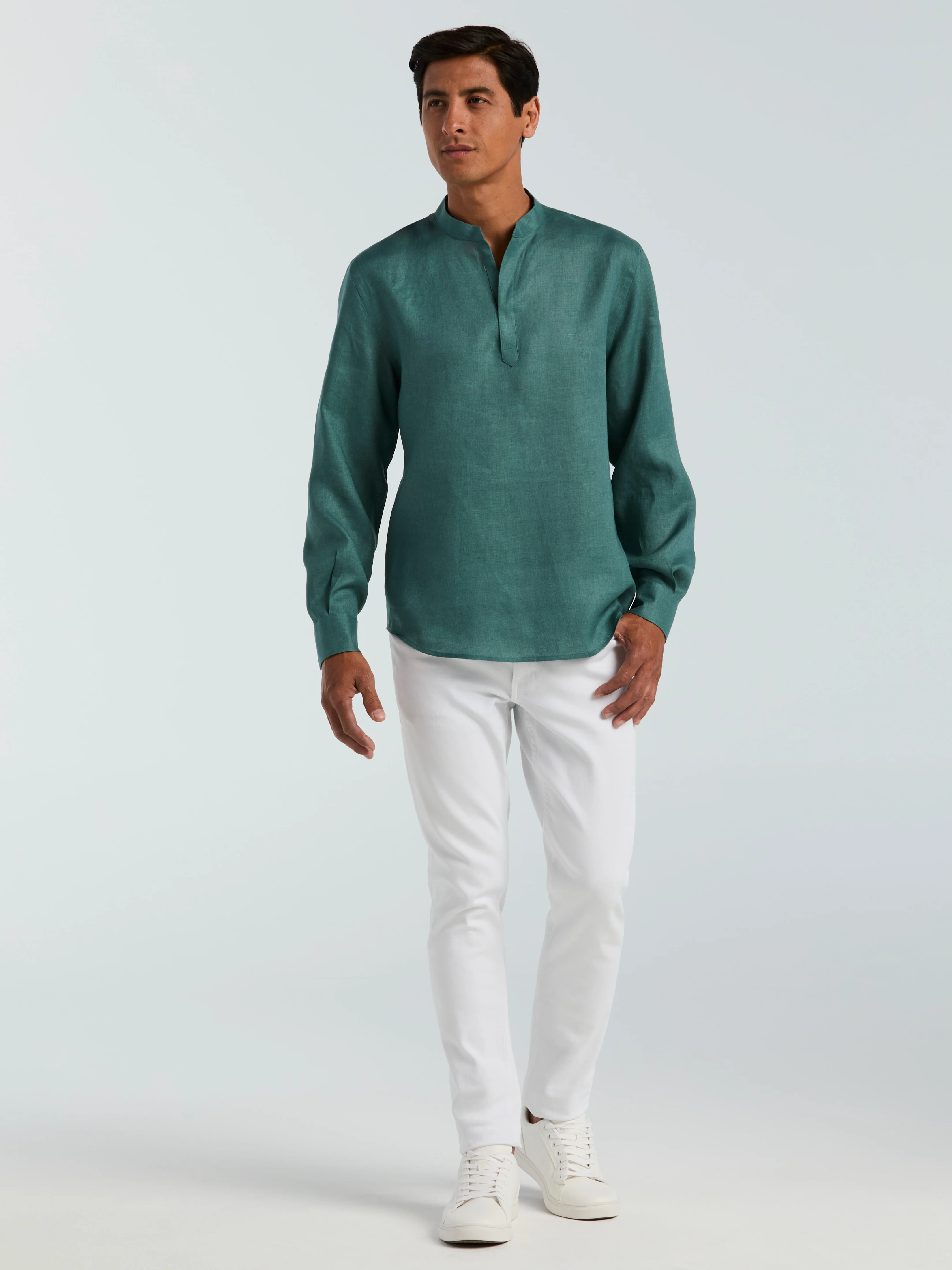 Linen Popover Shirt - Image 5