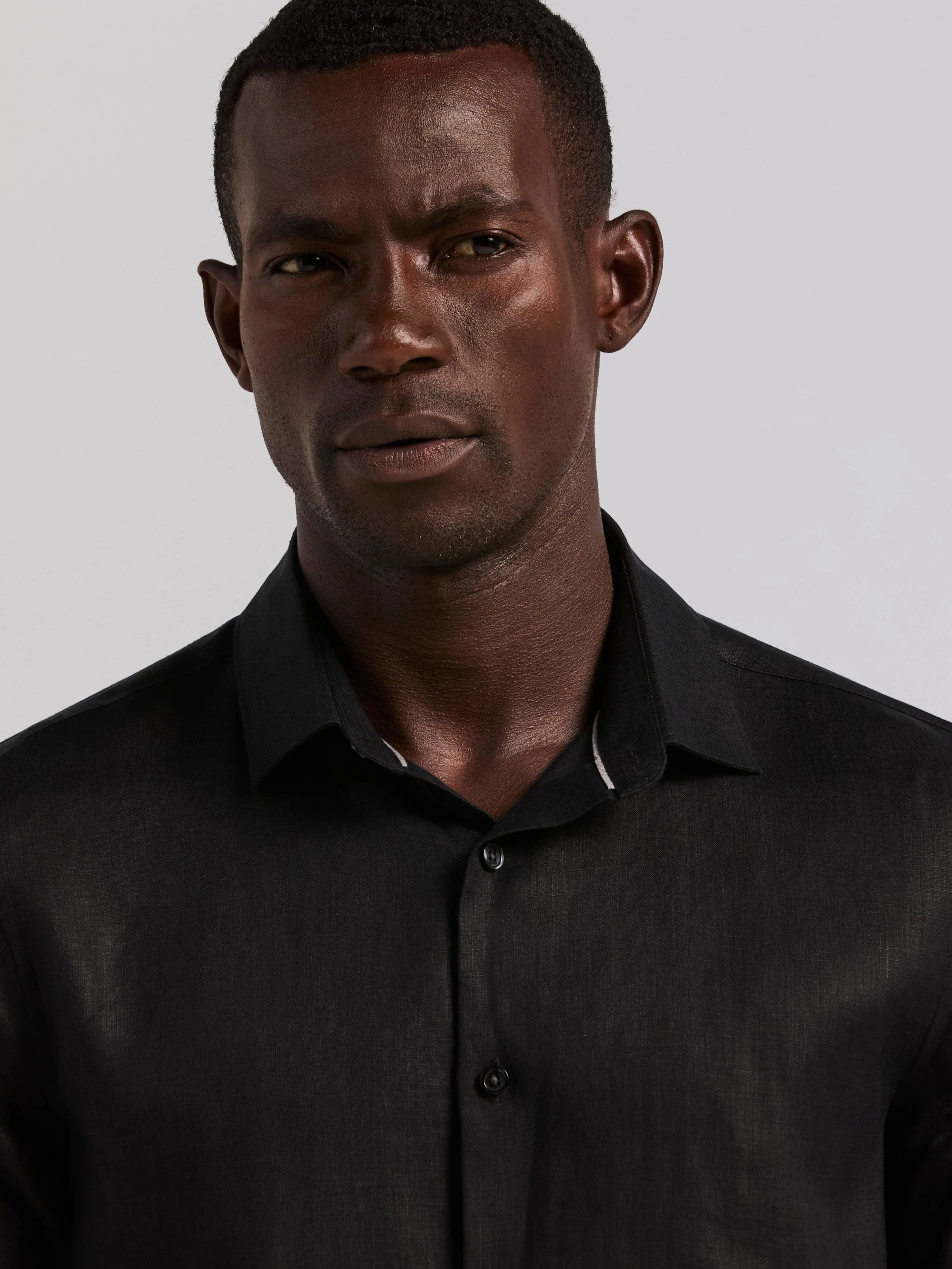 Linen Long Sleeve Shirt - Image 10