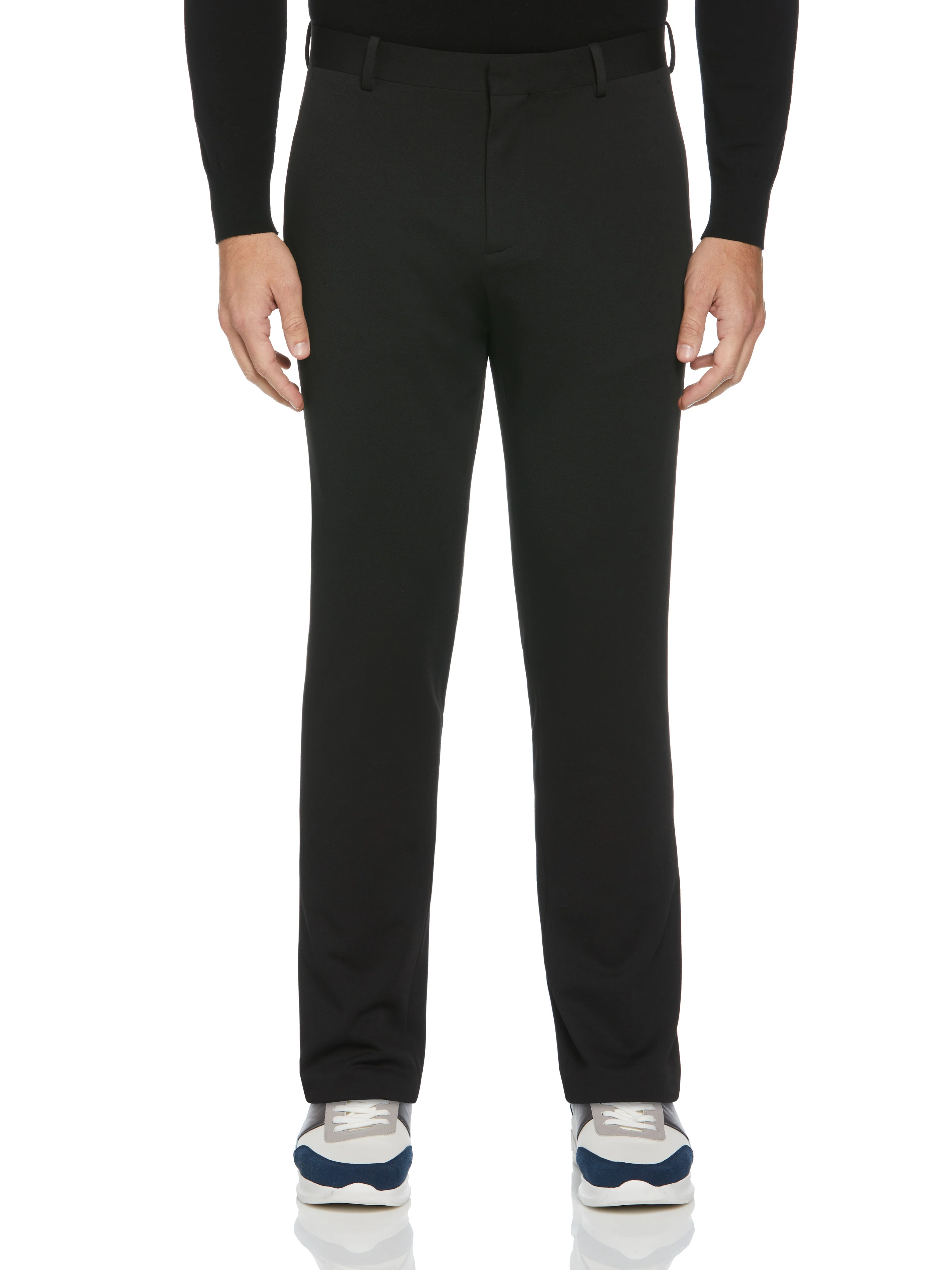 Very Slim Fit Solid Smart Knit Suit Pant