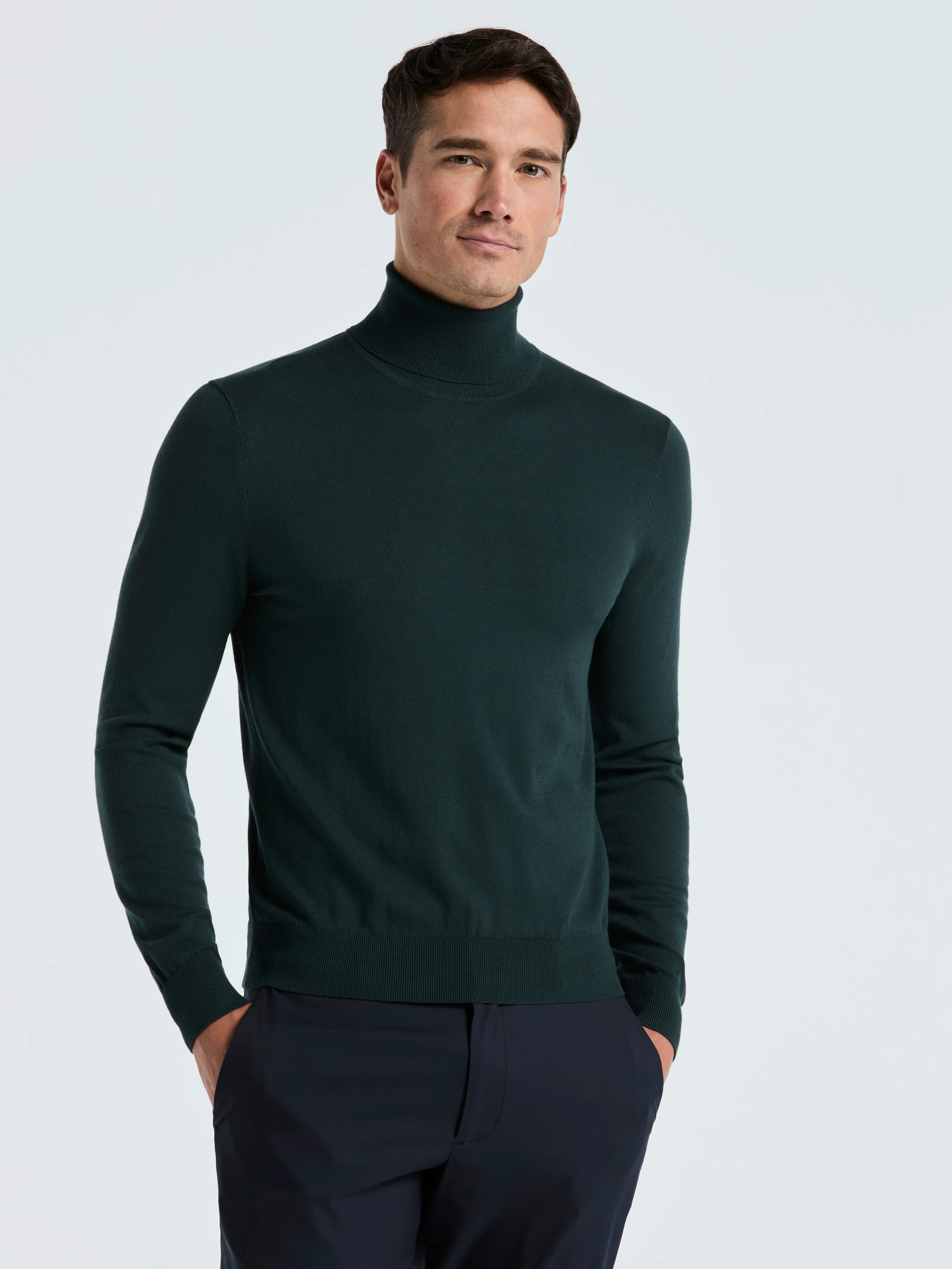 Tech Knit Turtleneck Sweater - Image 13