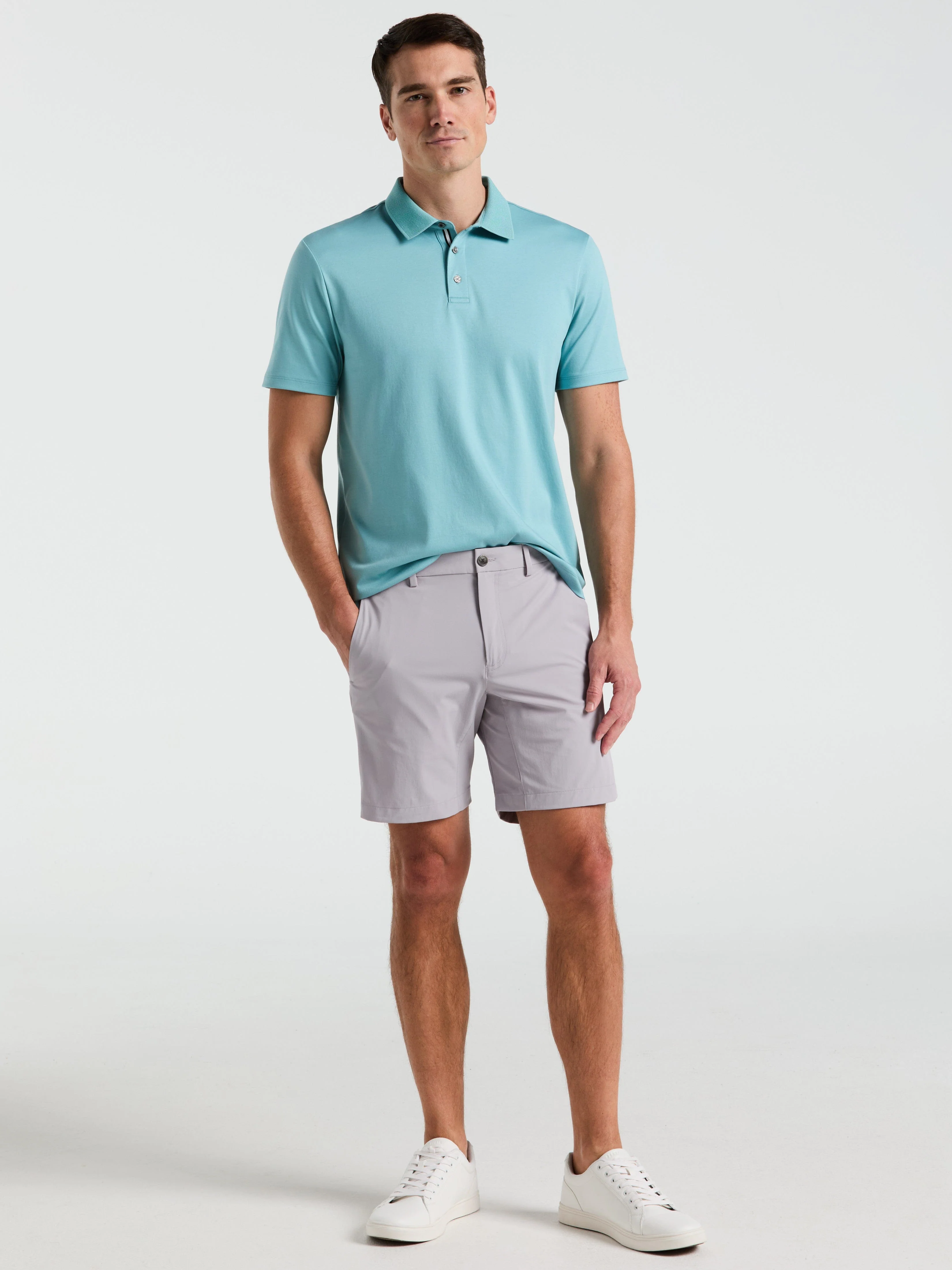 Stretch Solid Tech Short