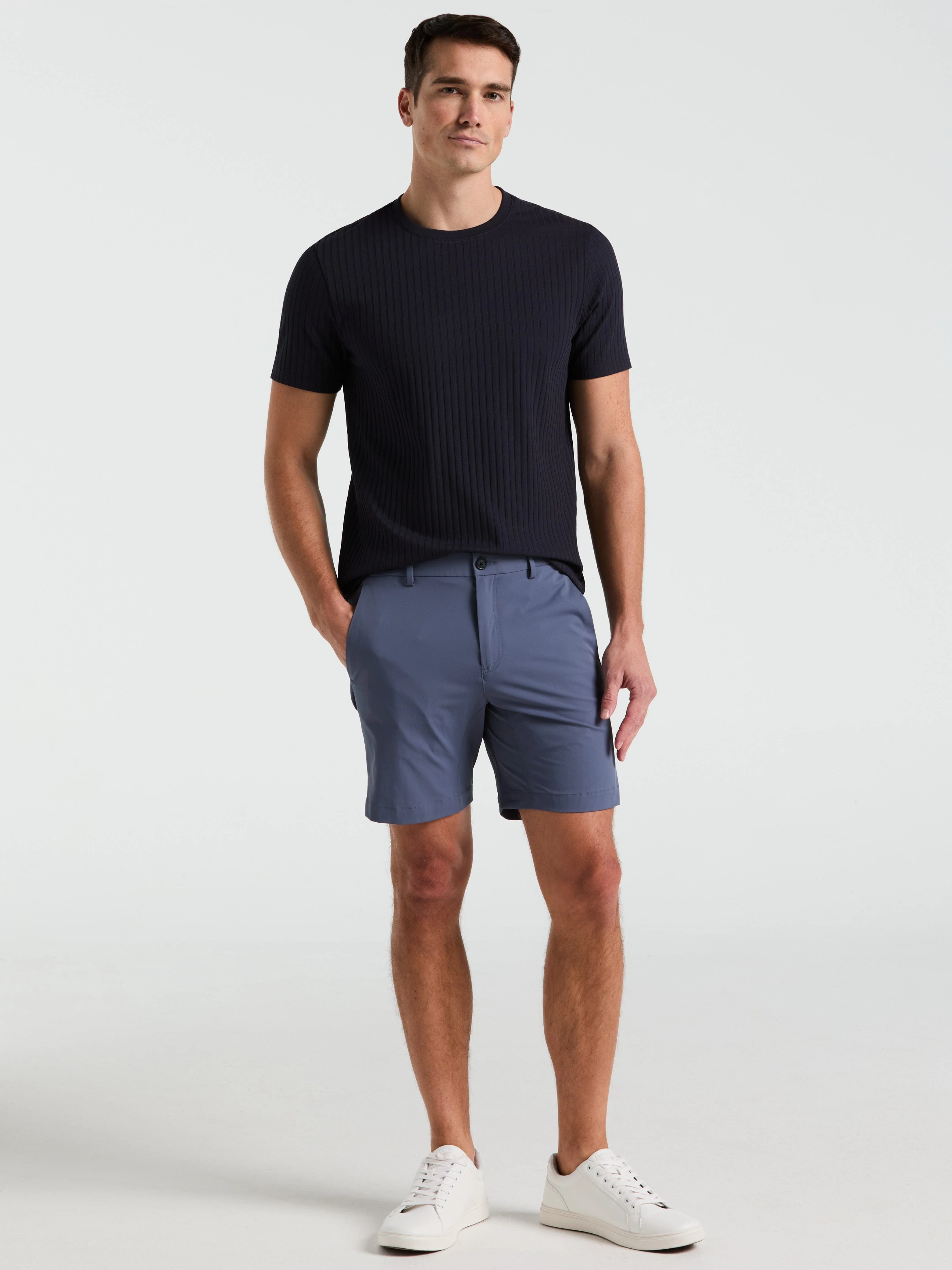 Stretch Solid Tech Short - Image 9