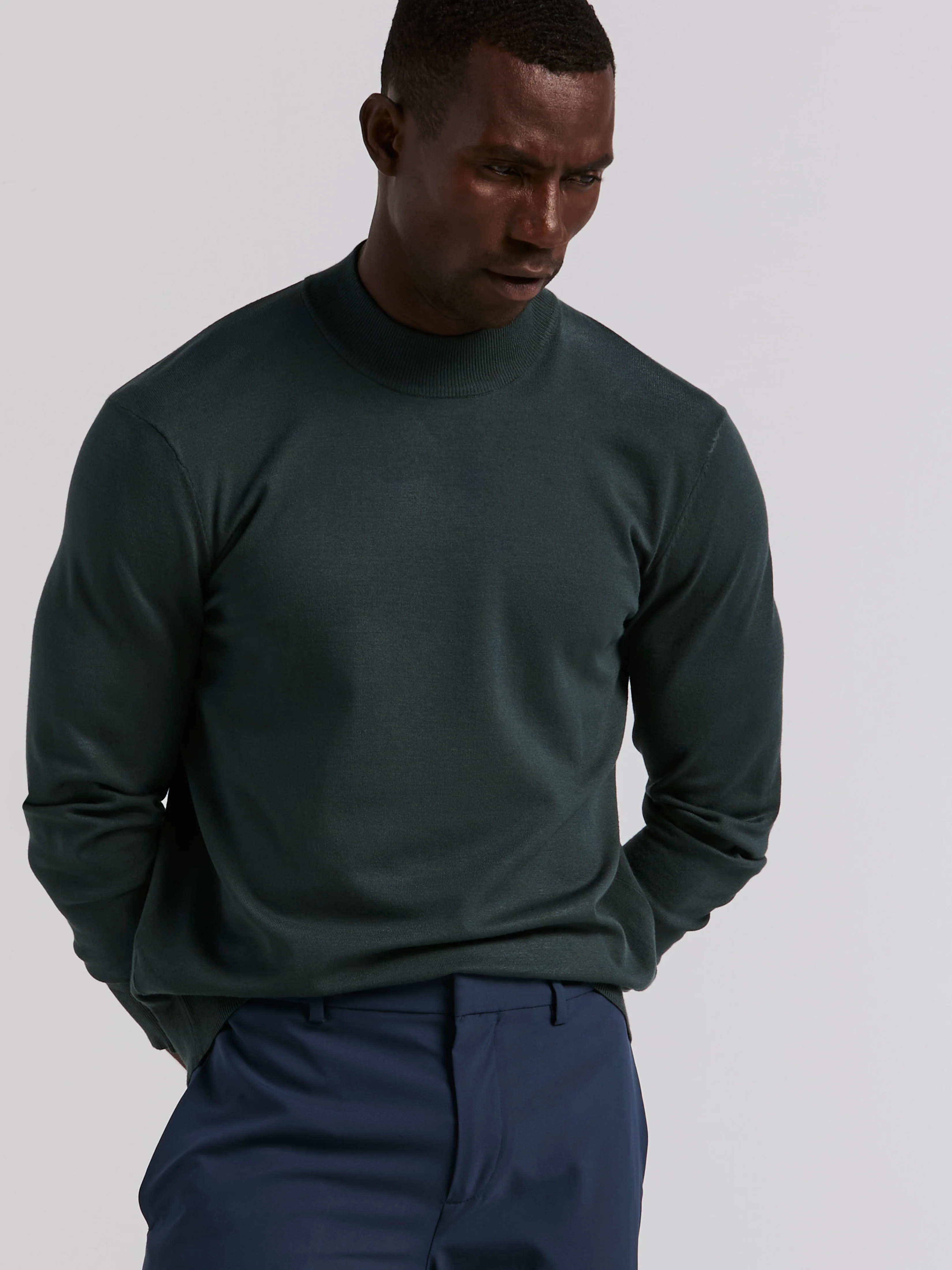 Tech Knit Mock Neck Sweater - Image 31