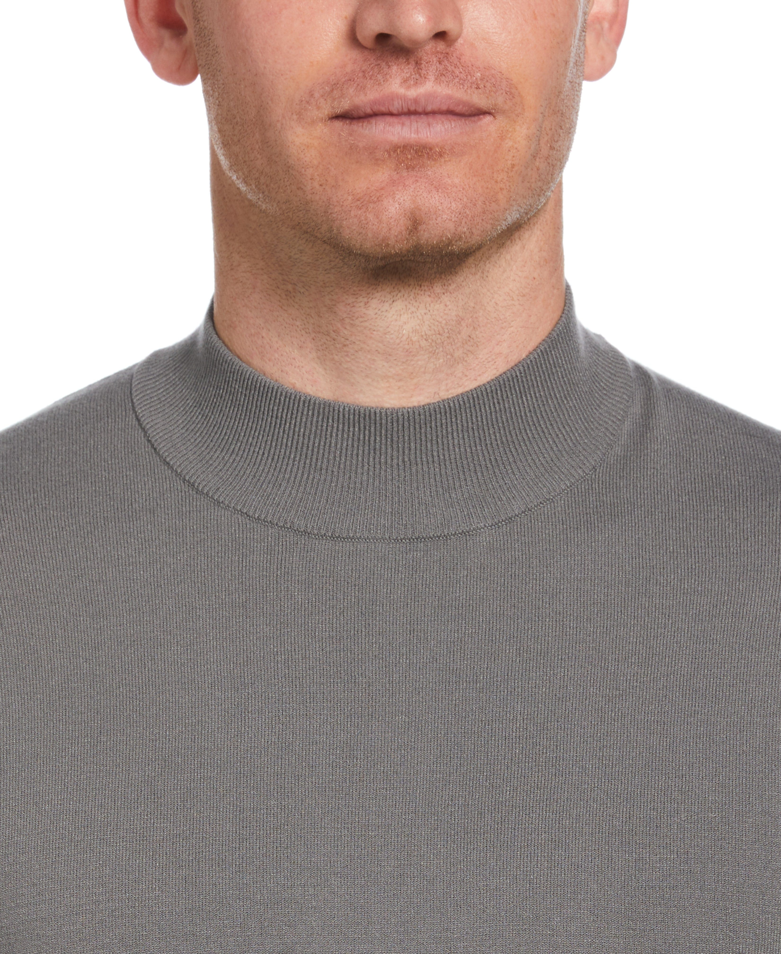 Tech Knit Mock Neck Pullover Sweater - Image 3