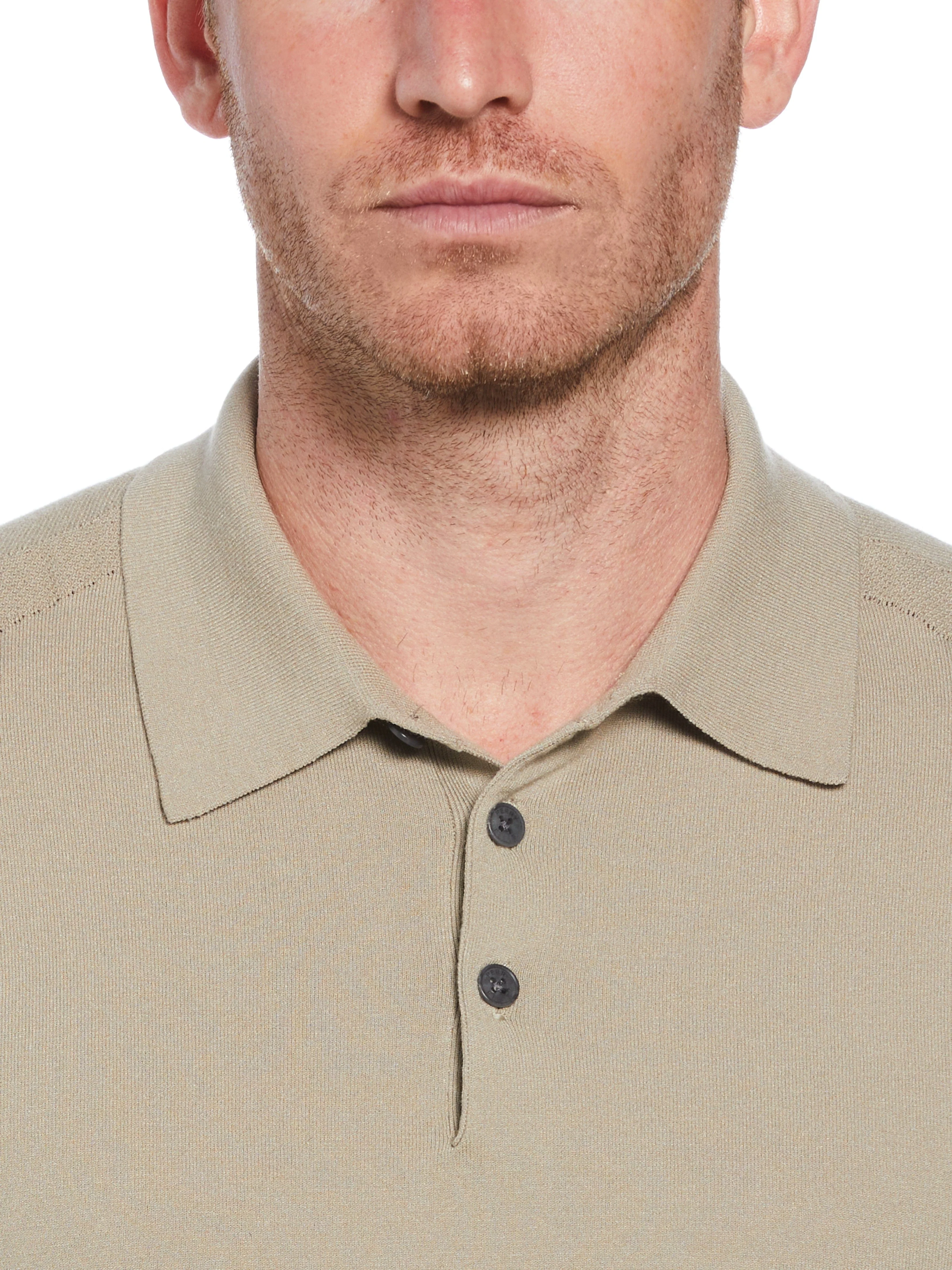 Texture Mix 3-Button Polo - Image 10