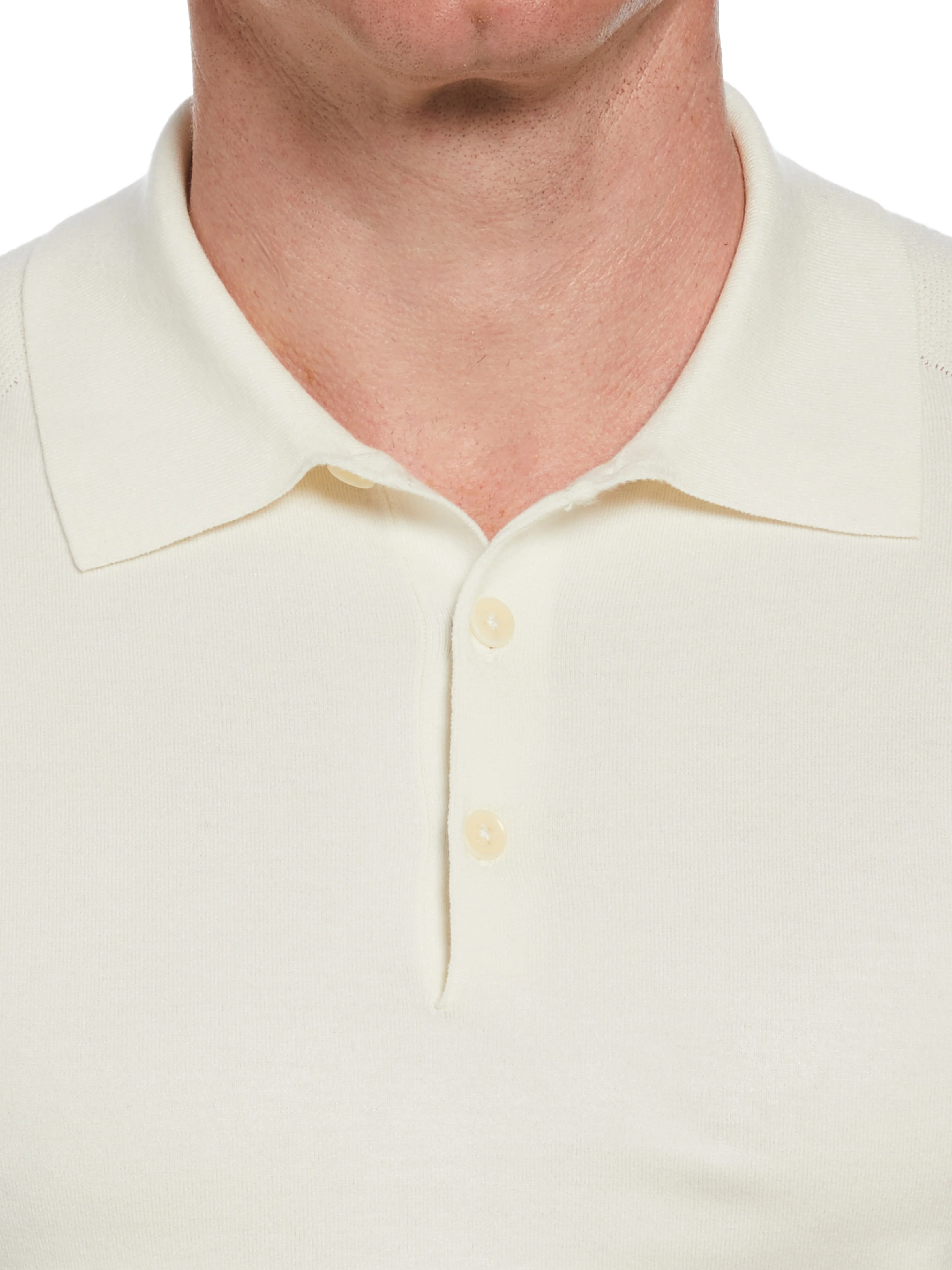 Texture Mix 3-Button Polo - Image 15