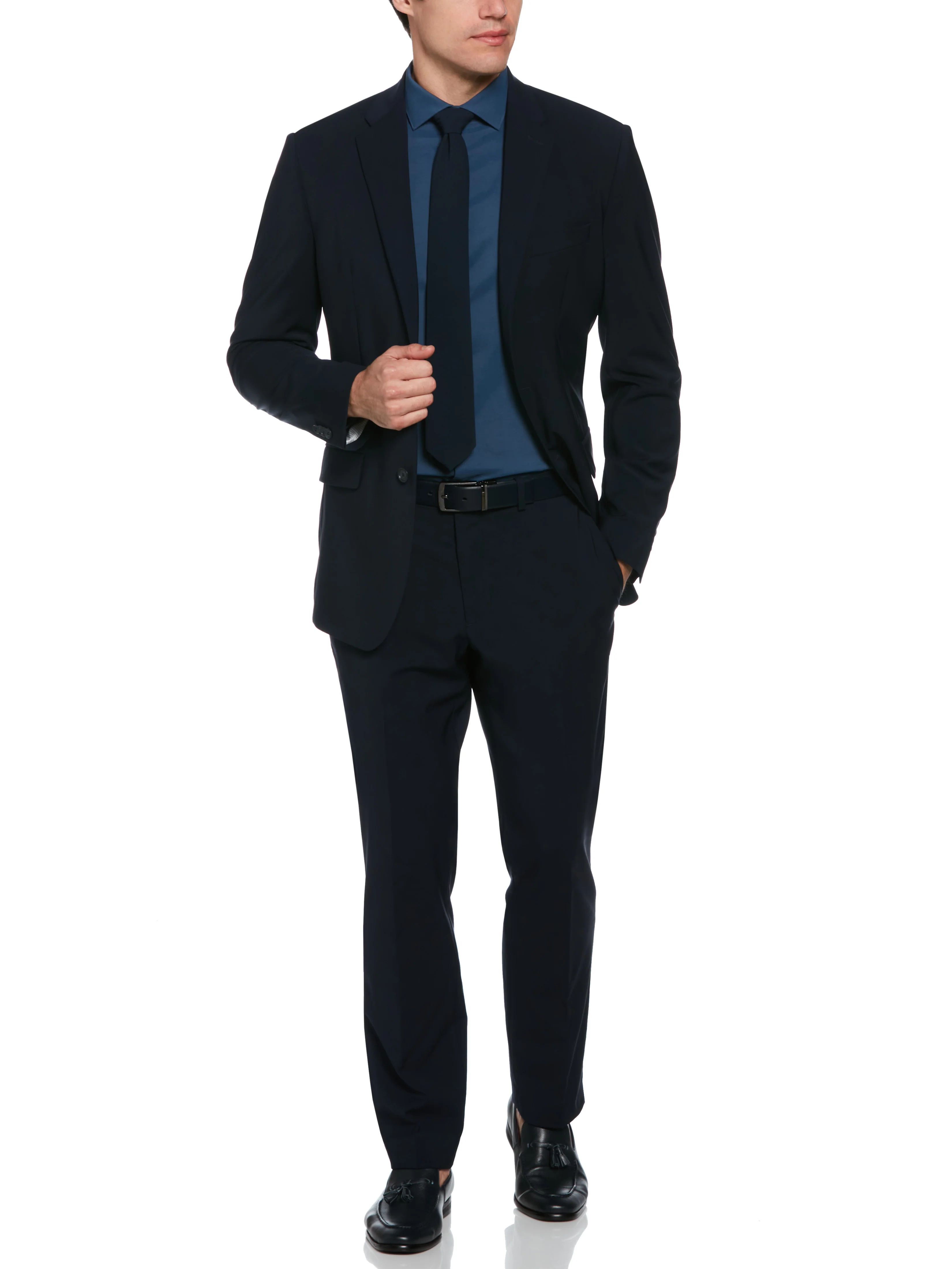 Textured Suit Jacket - Image 5