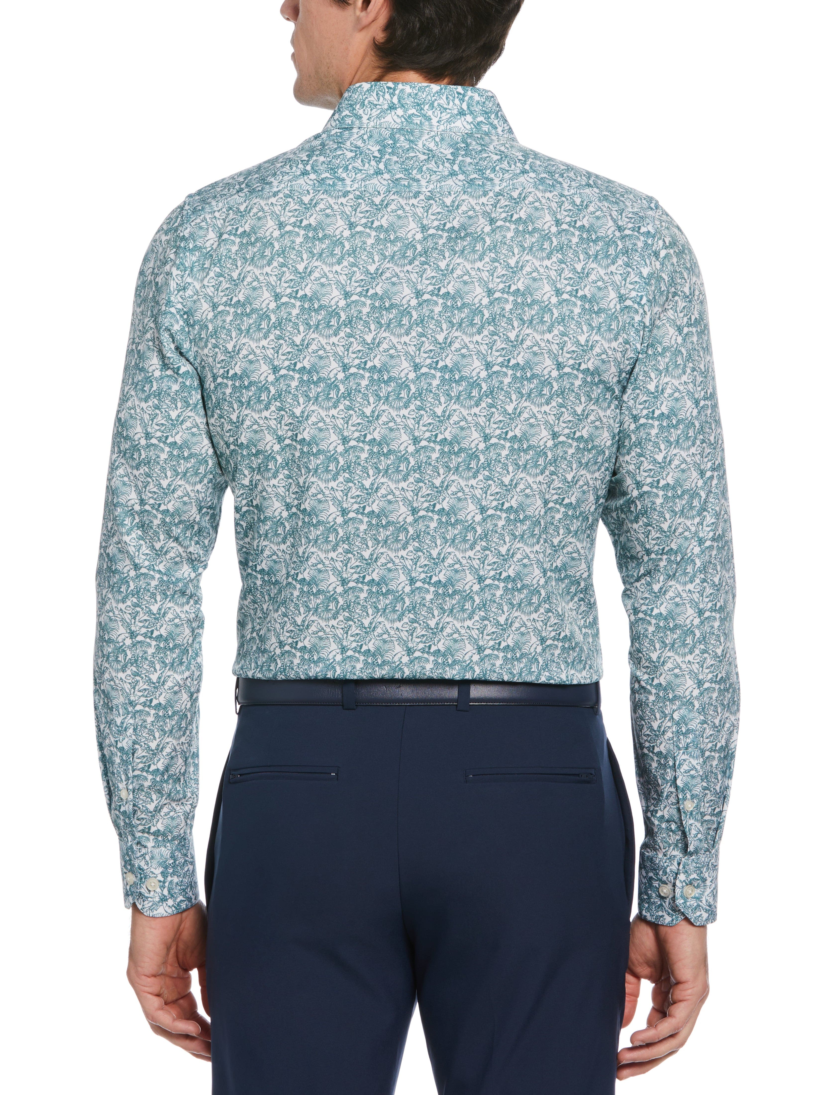 Total Stretch Floral Print Shirt - Image 2