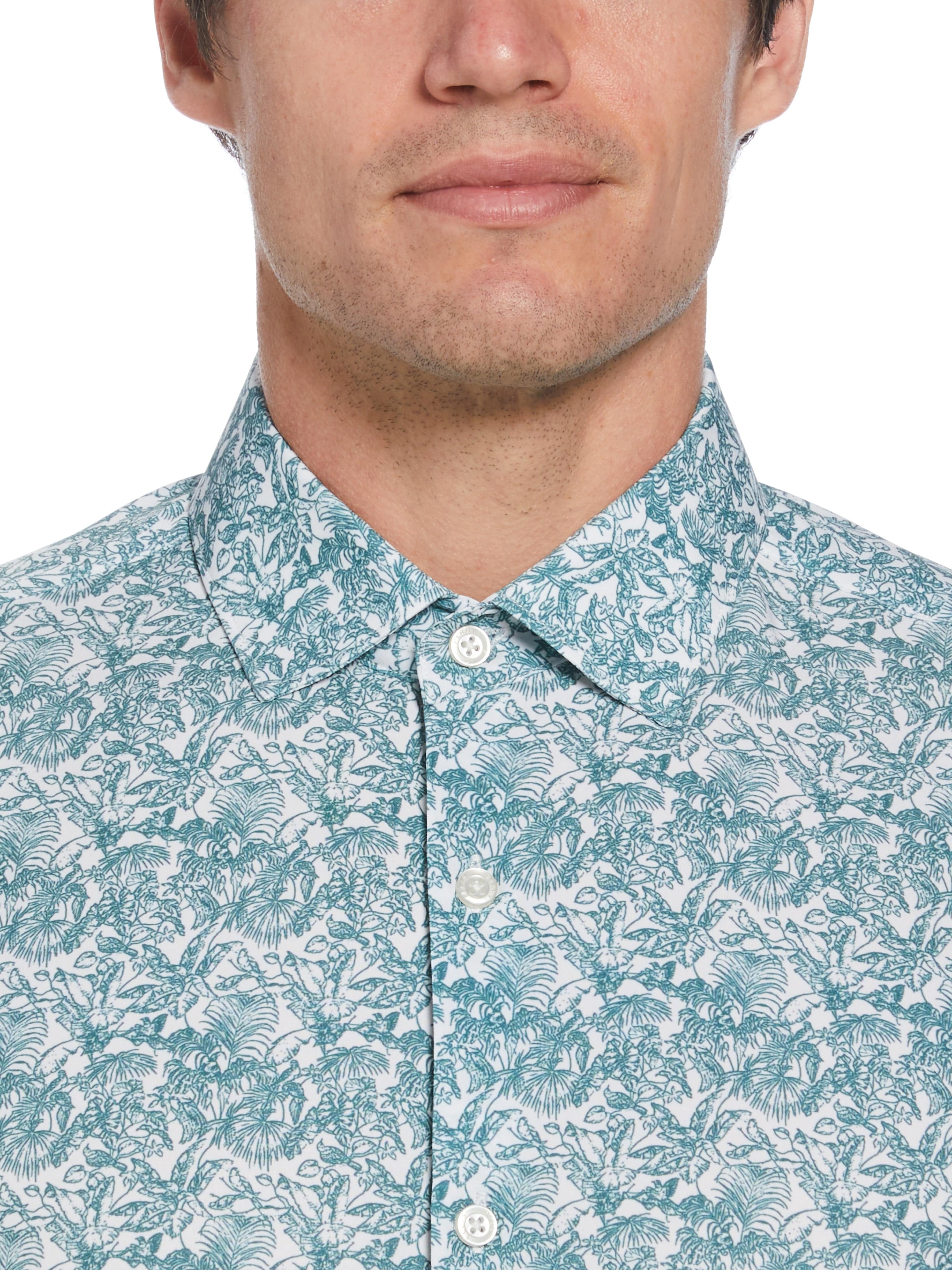 Total Stretch Floral Print Shirt - Image 3
