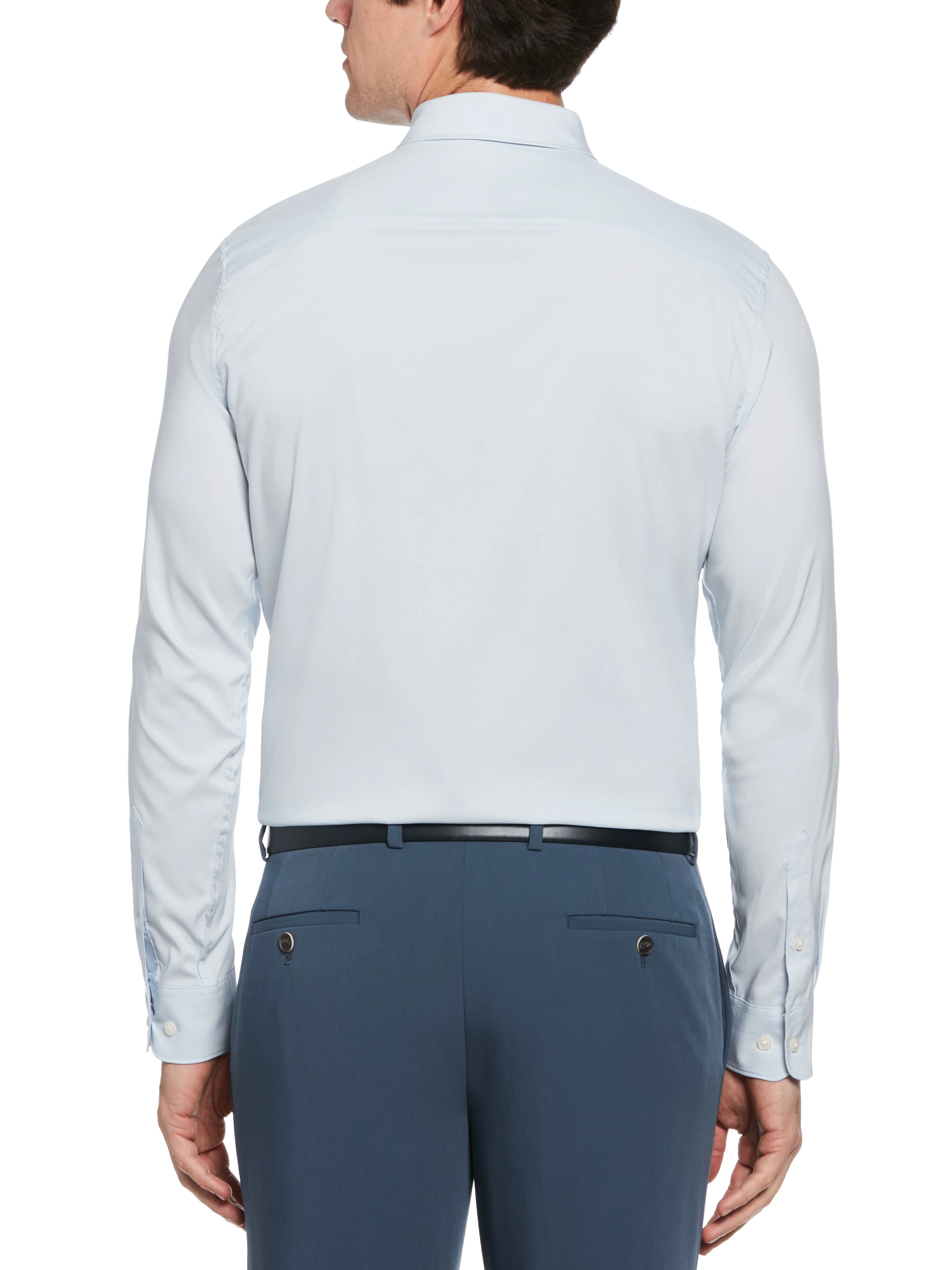Total Stretch Slim Fit Heather Shirt - Image 5