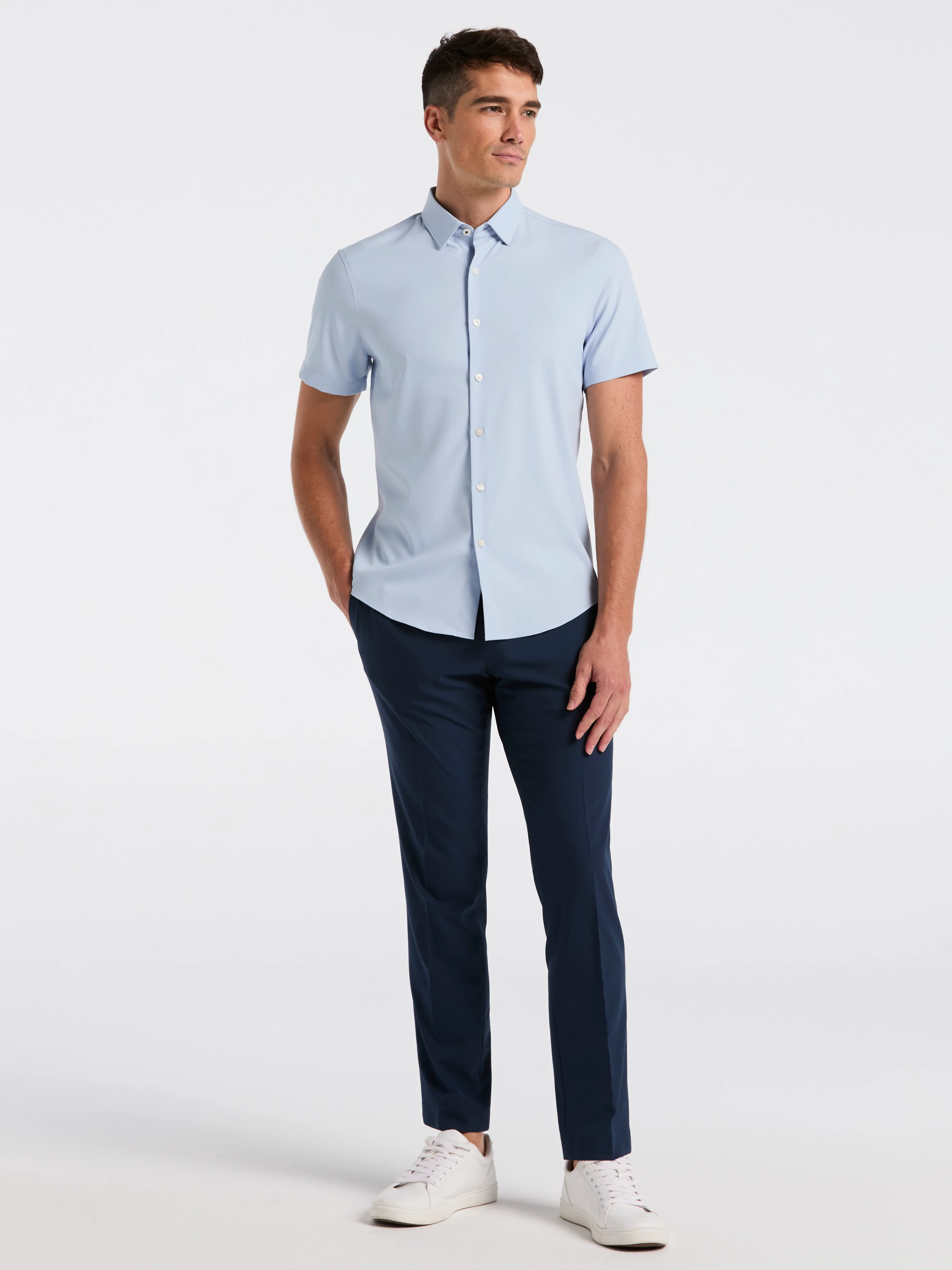 Slim Fit Total Stretch Shirt - Image 18