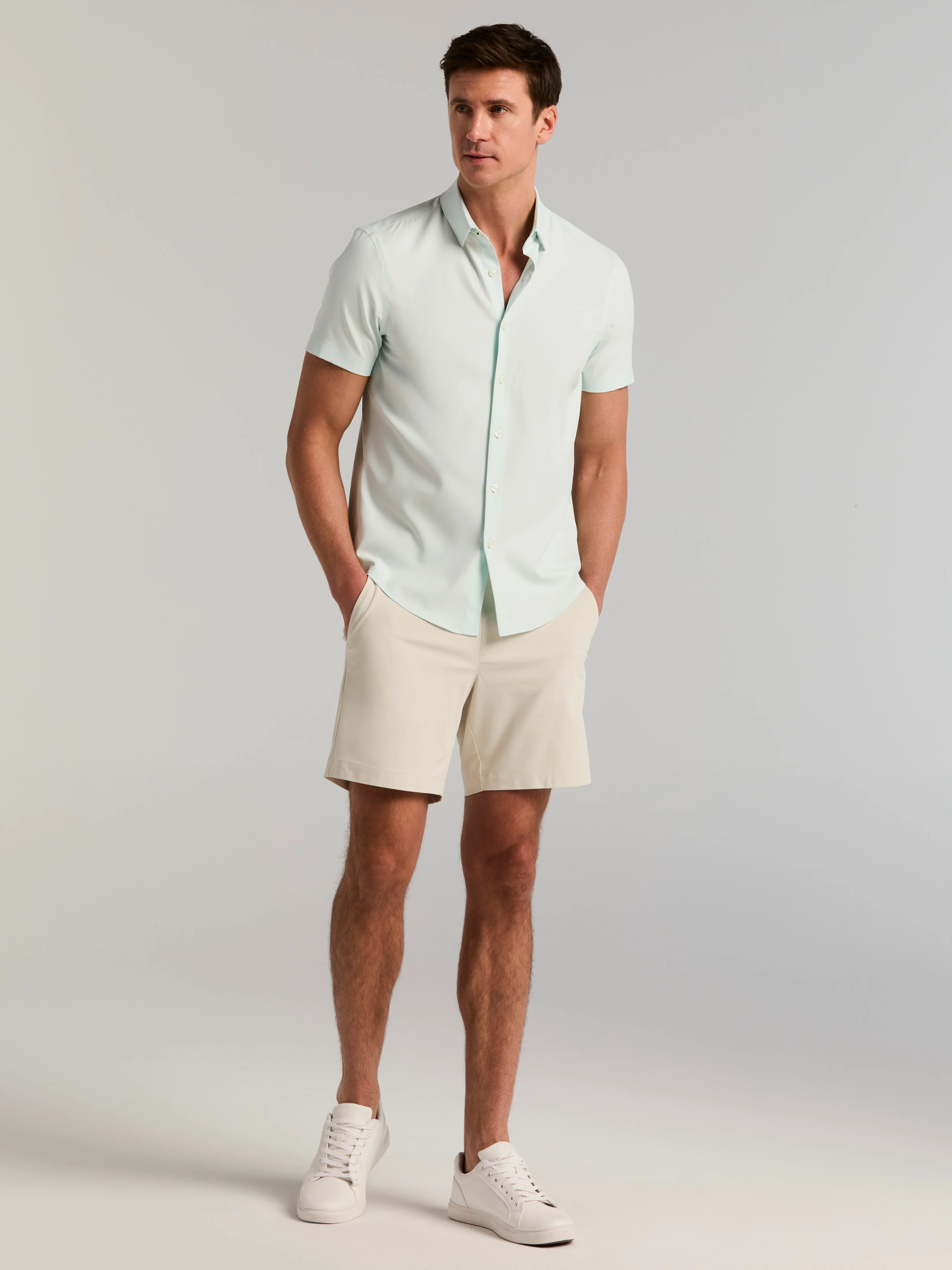 Slim Fit Total Stretch Shirt - Image 23