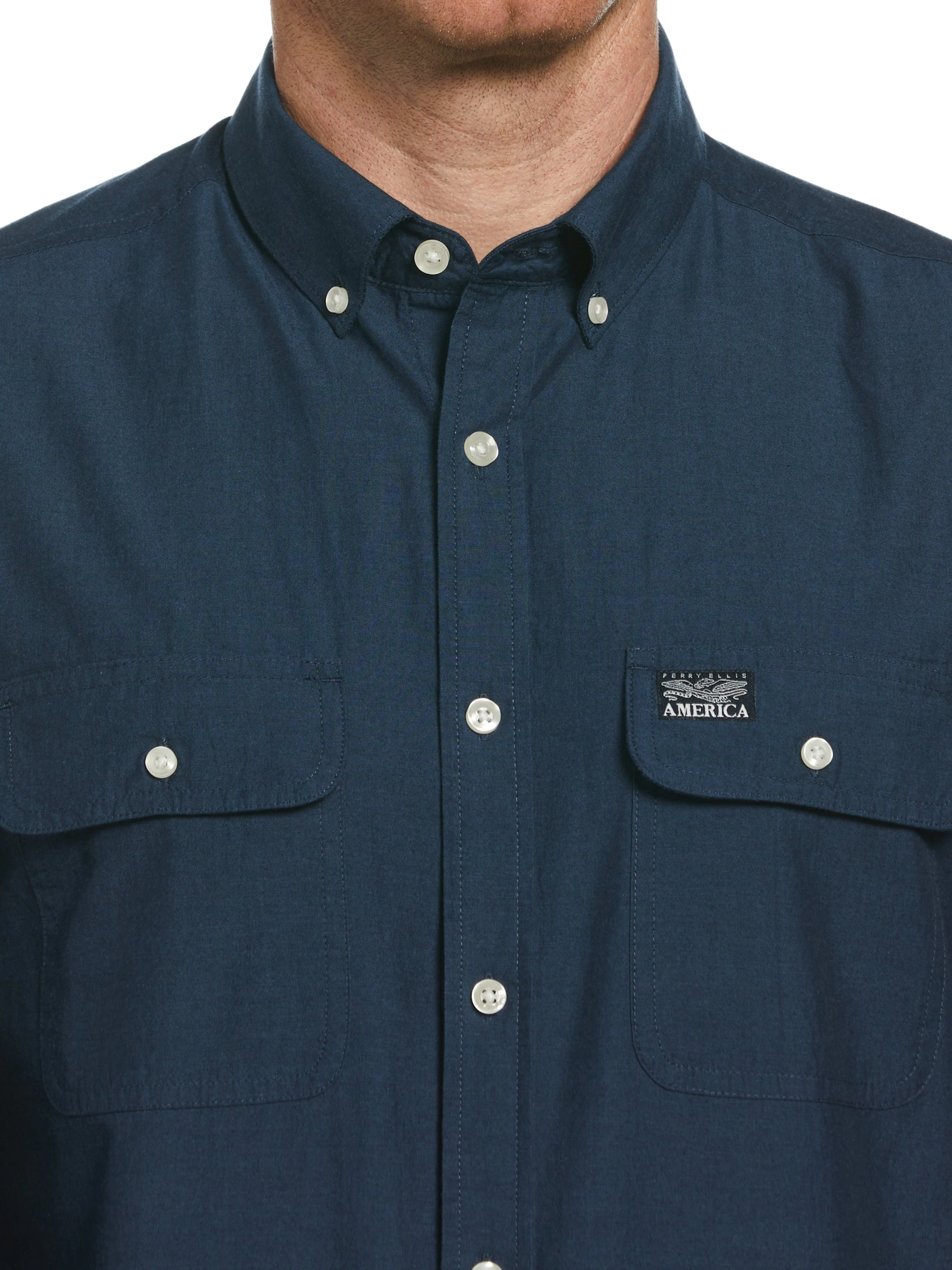 Cotton Washed Oxford Shirt - Image 5