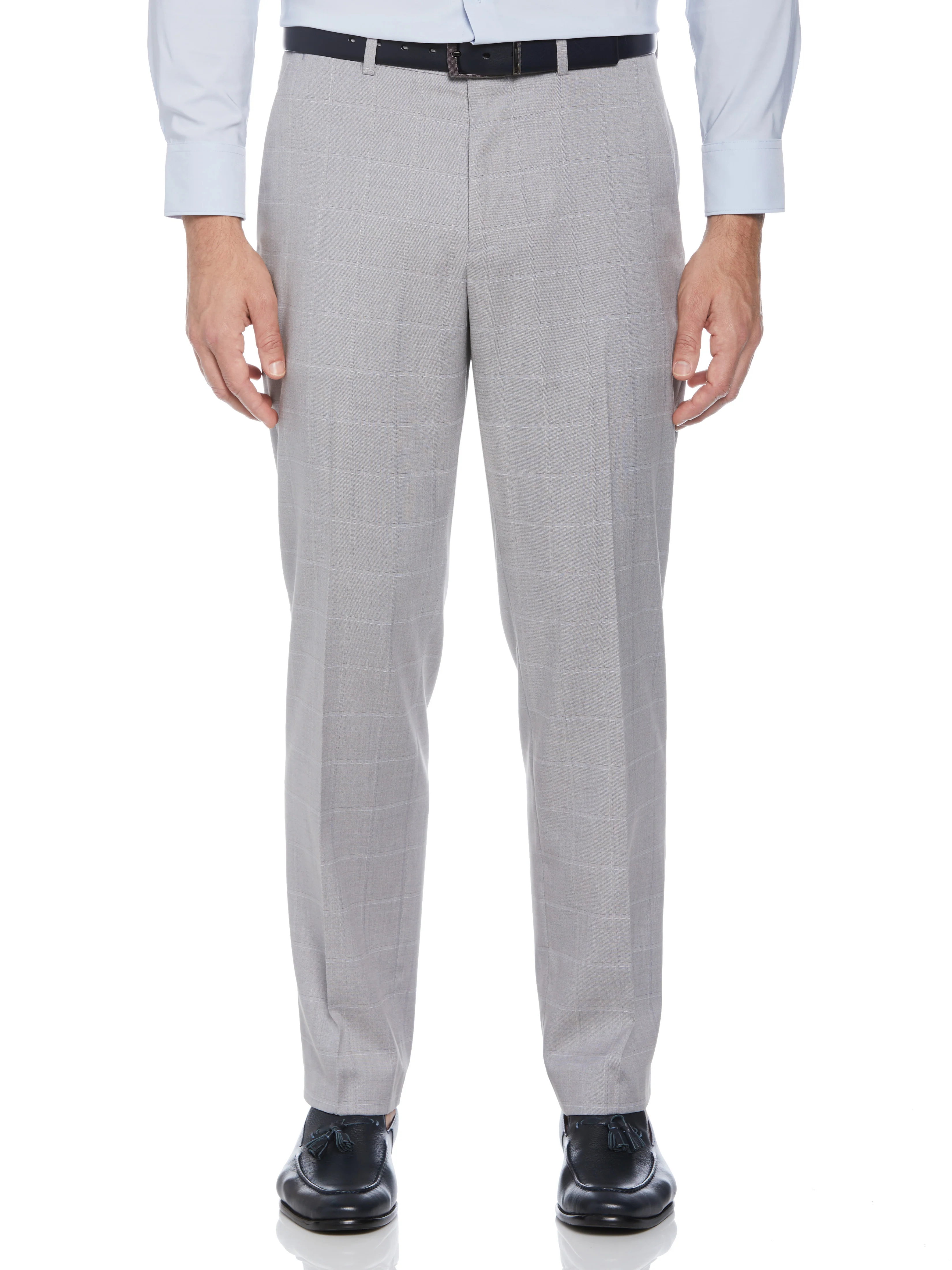 Windowpane Plaid Pant