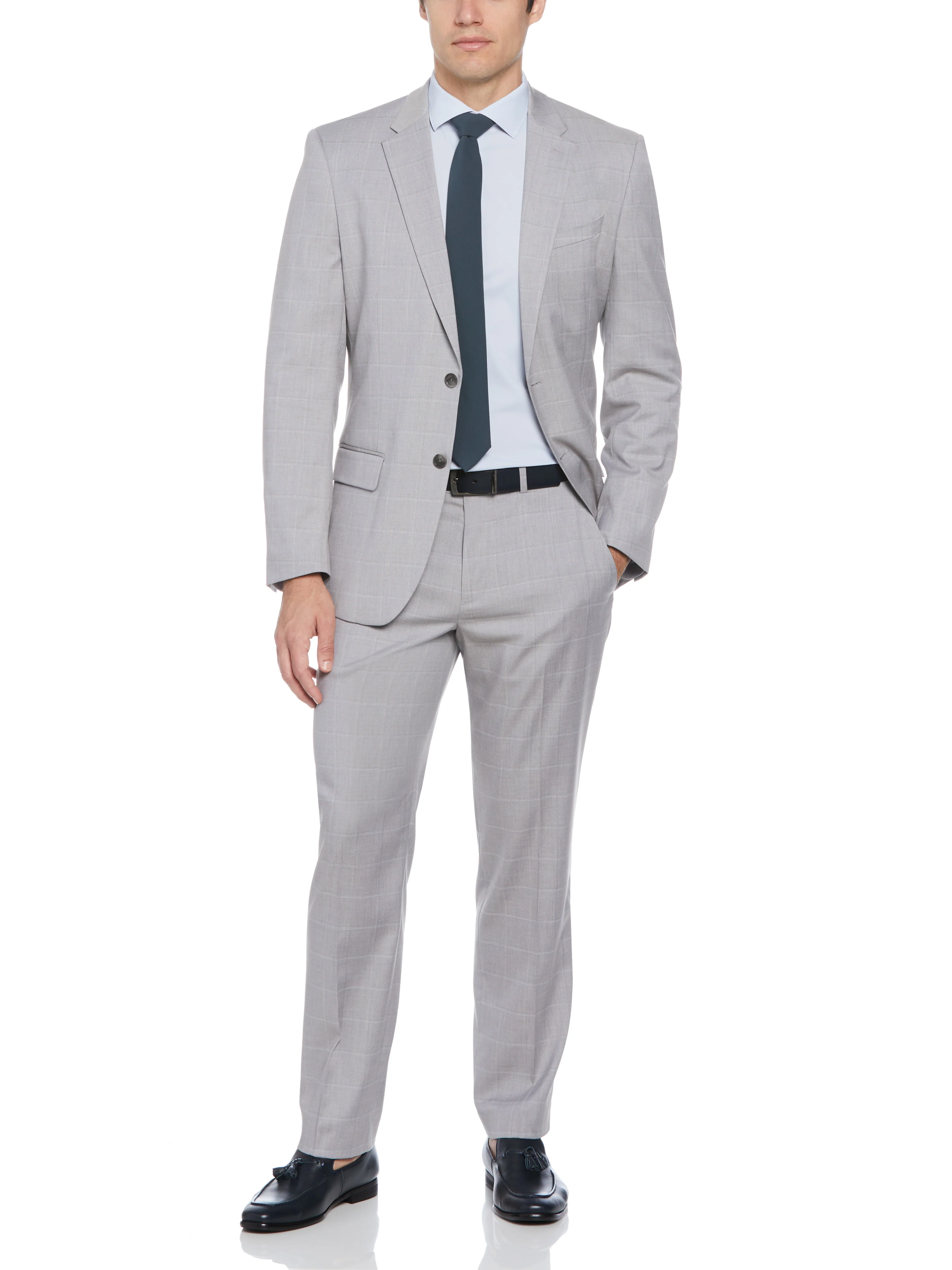 Windowpane Plaid Jacket - Image 6